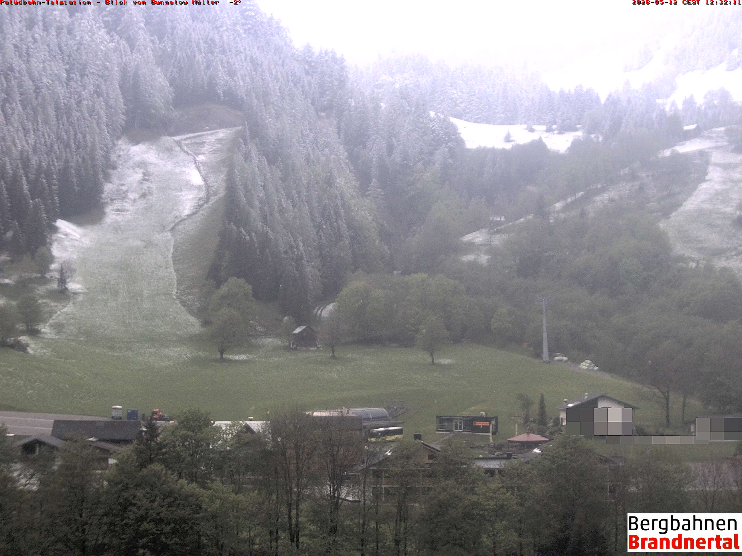 Blick auf Palüdbahn von Bungalow Müller