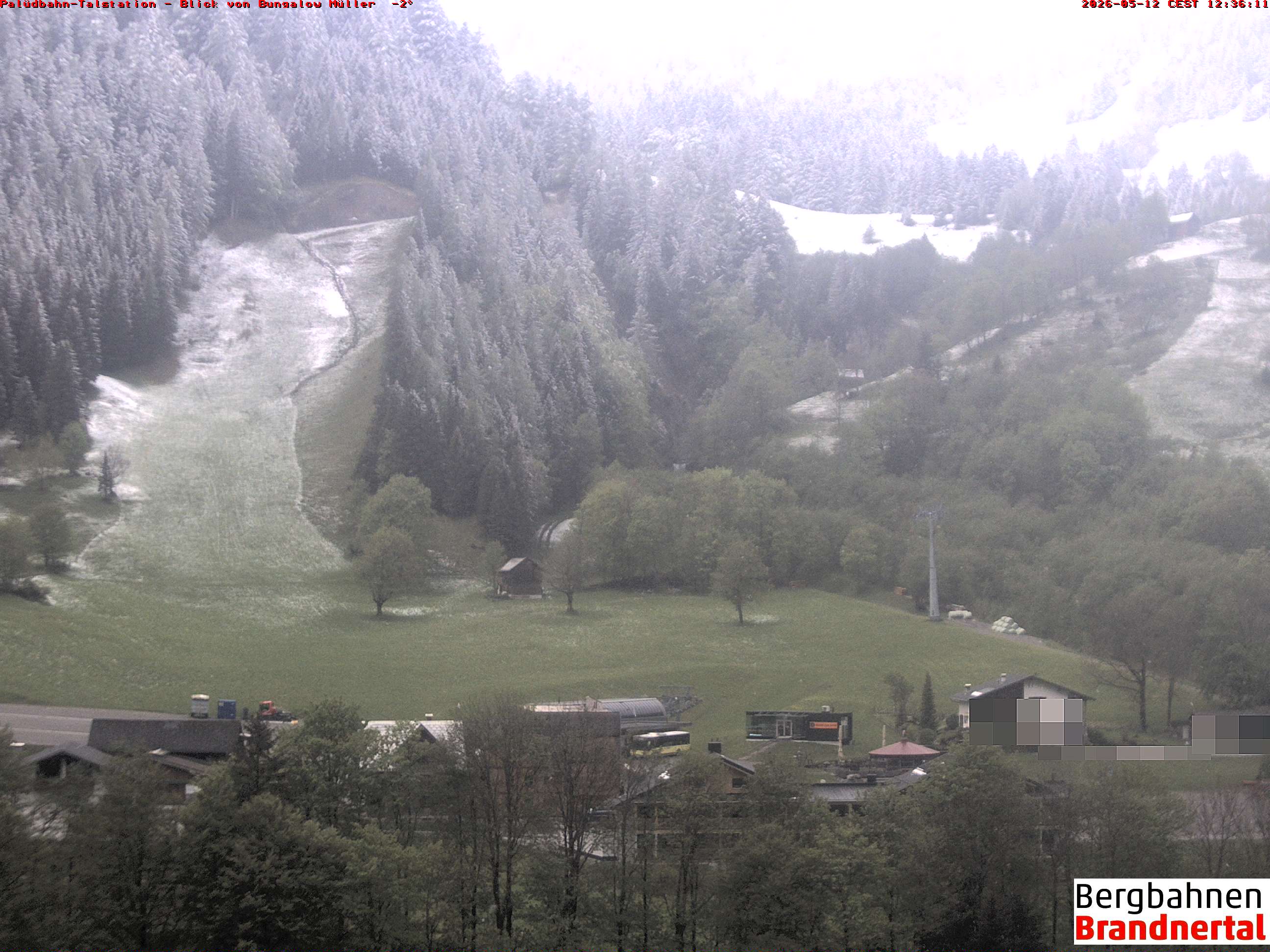 Blick auf Palüdbahn von Bungalow Müller