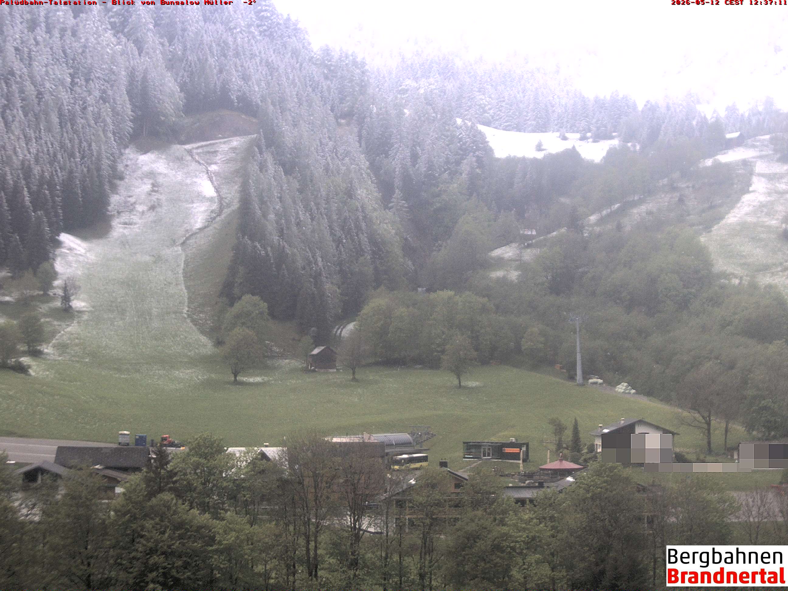 Blick auf Palüdbahn von Bungalow Müller
