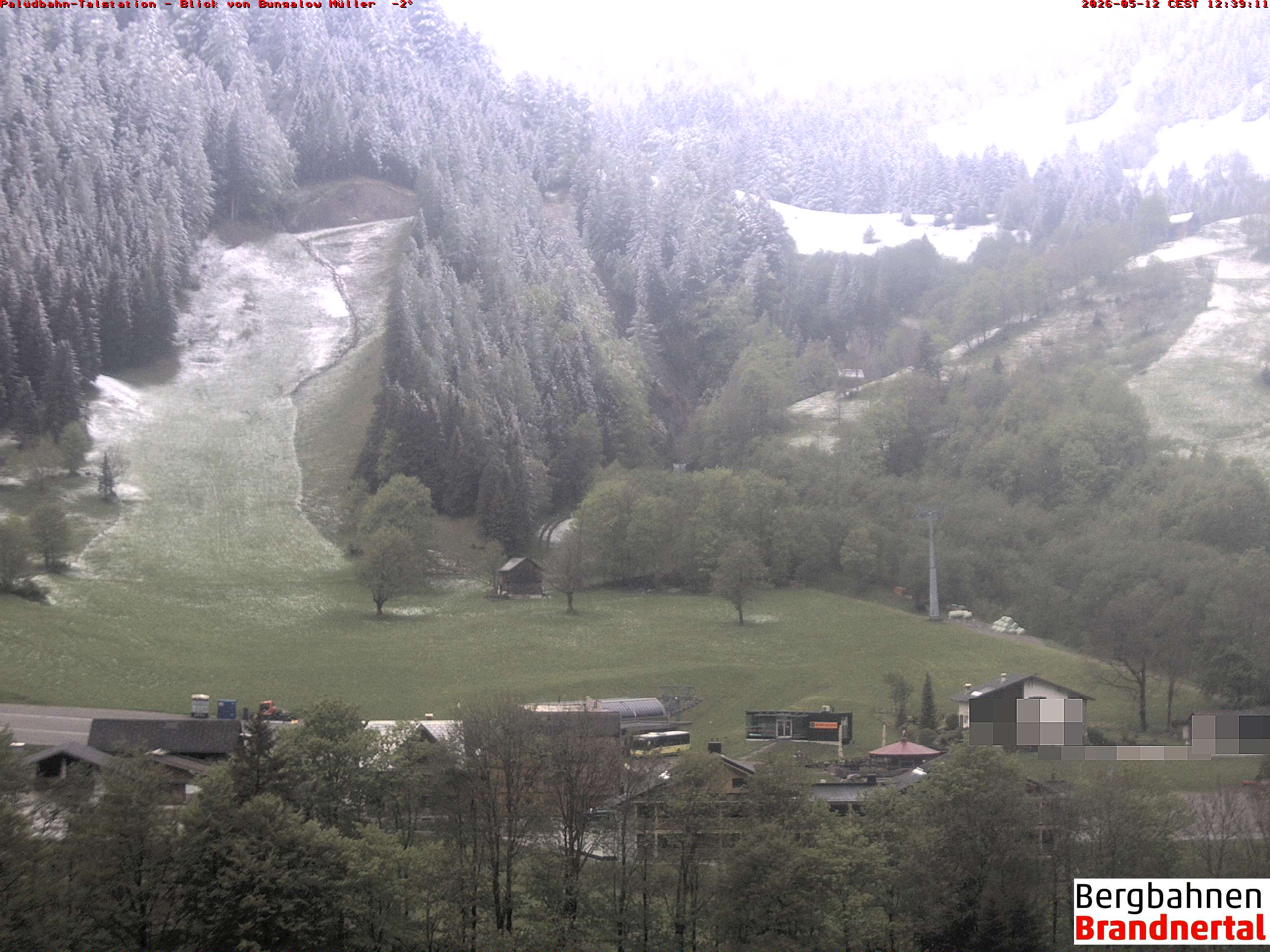 Blick auf Palüdbahn von Bungalow Müller