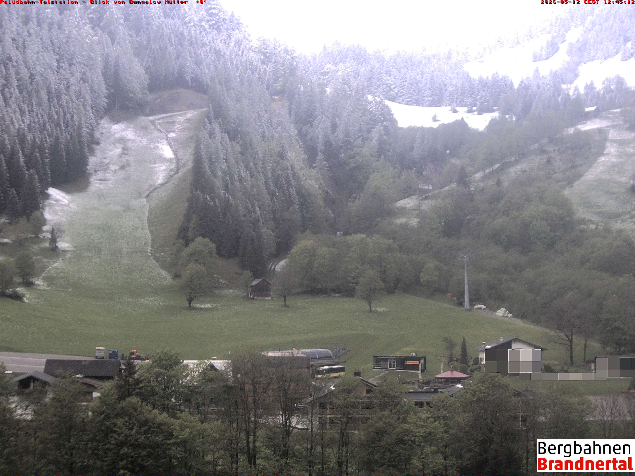 Blick auf Palüdbahn von Bungalow Müller