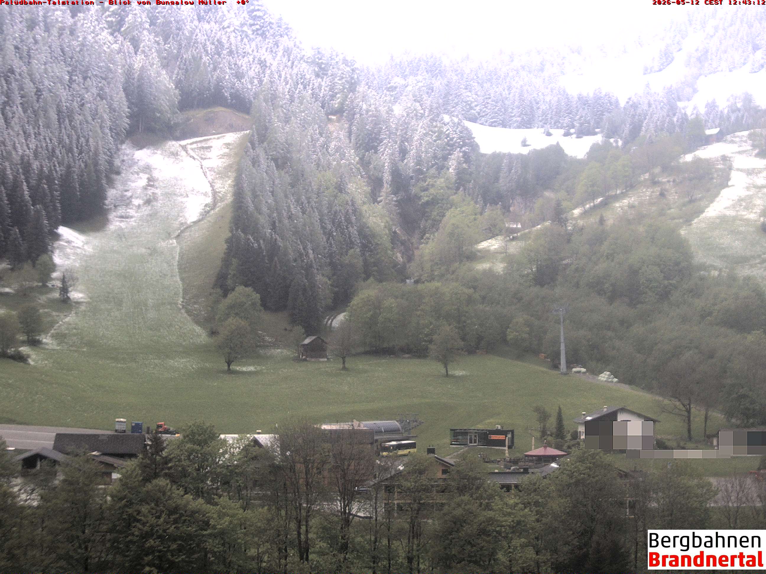 Blick auf Palüdbahn von Bungalow Müller