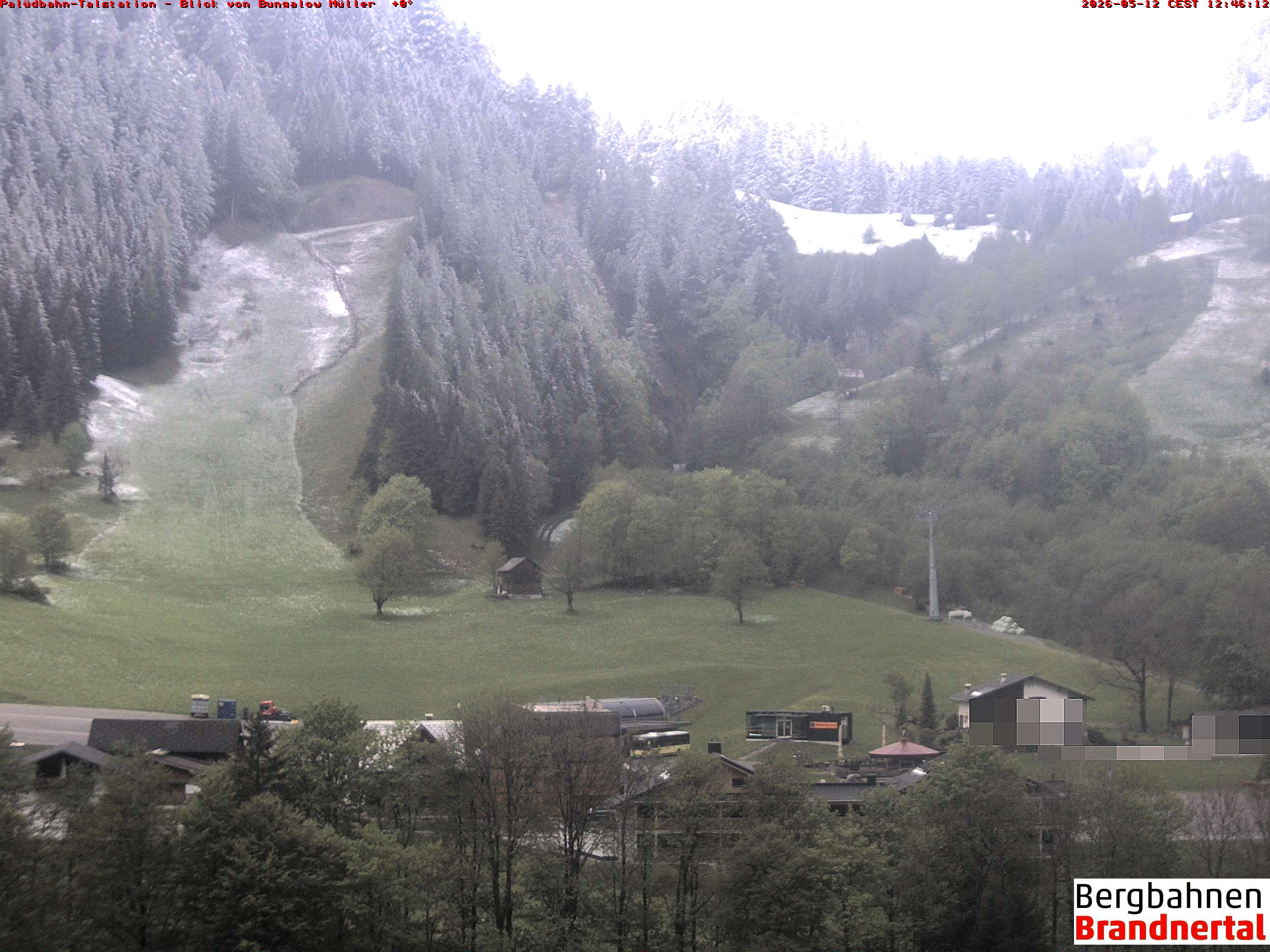 Blick auf Palüdbahn von Bungalow Müller