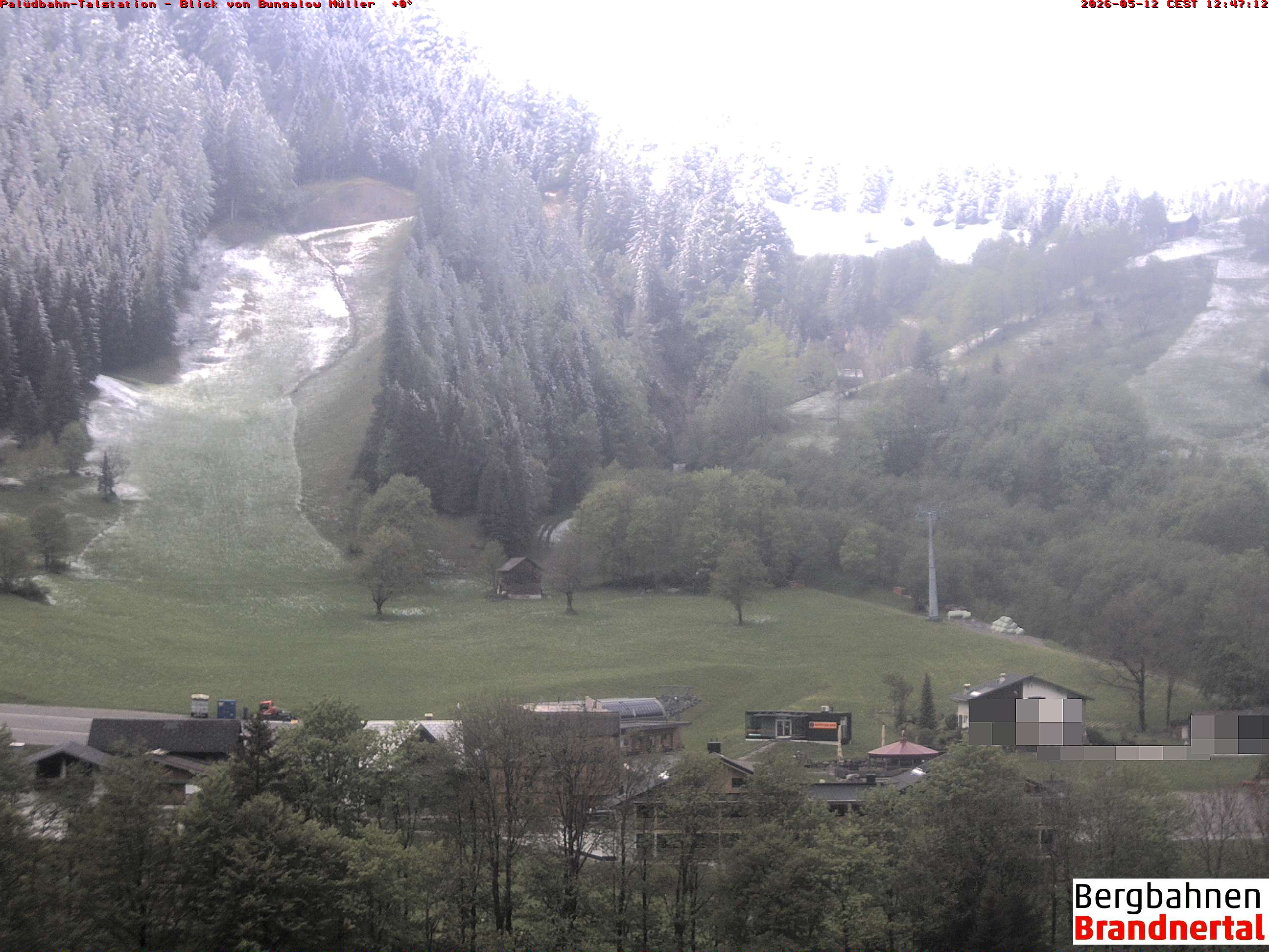 Blick auf Palüdbahn von Bungalow Müller