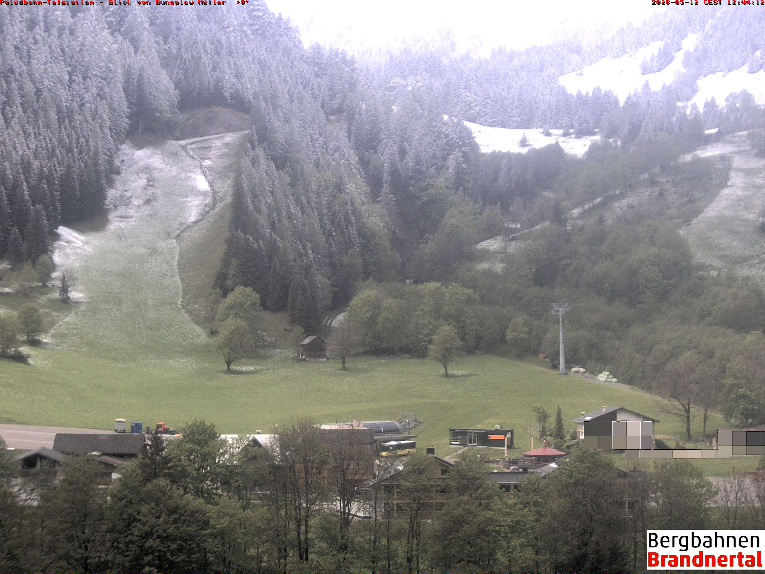 Blick auf Palüdbahn von Bungalow Müller