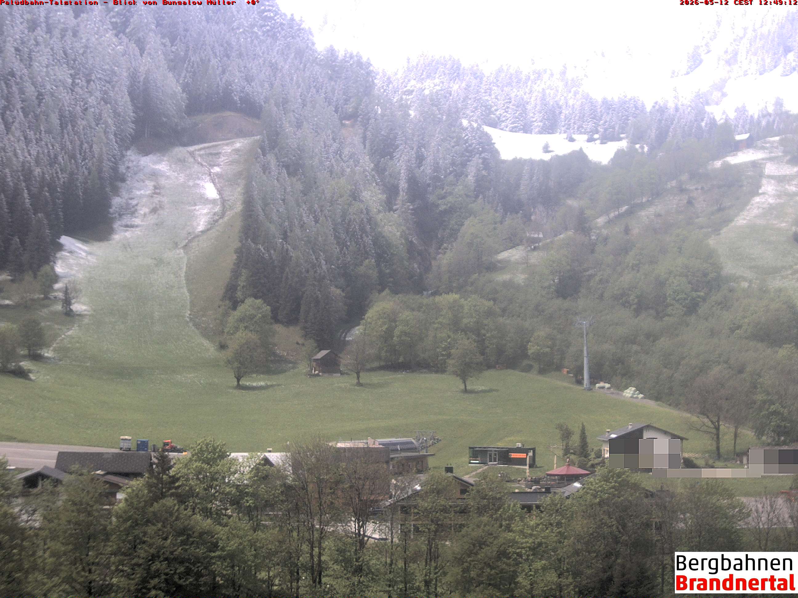 Blick auf Palüdbahn von Bungalow Müller