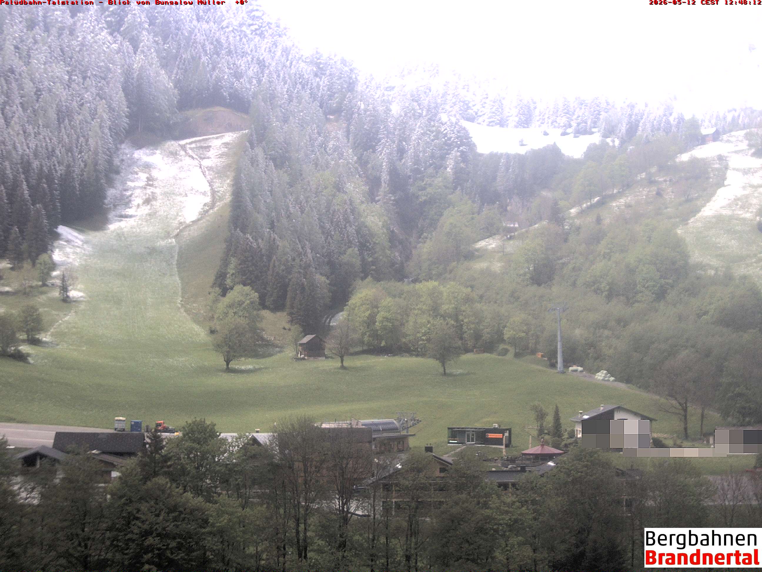 Blick auf Palüdbahn von Bungalow Müller