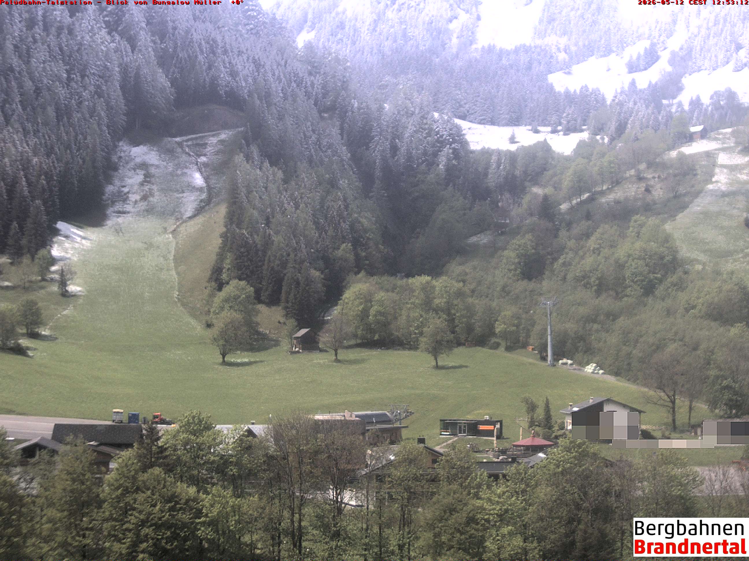Blick auf Palüdbahn von Bungalow Müller