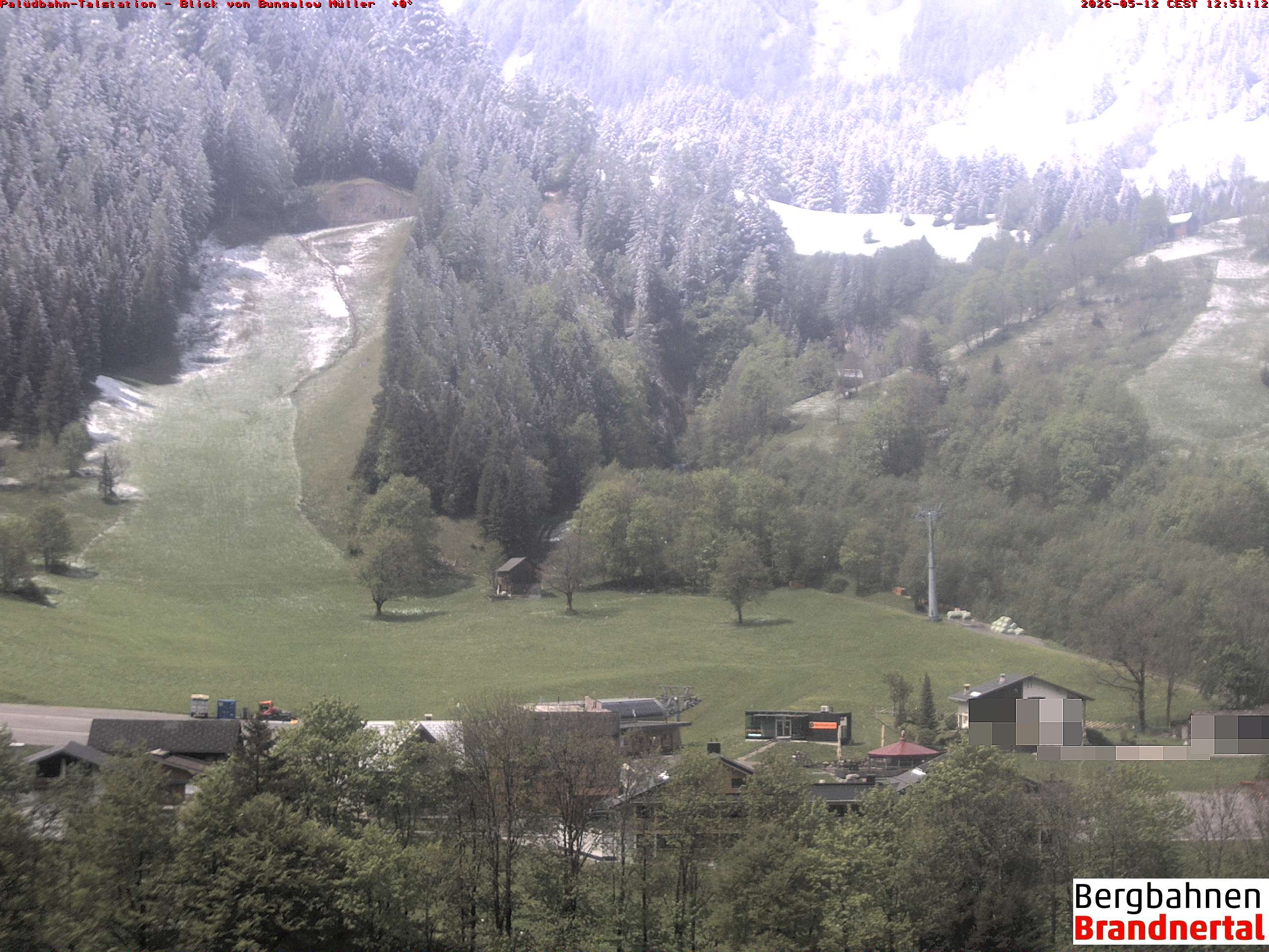 Blick auf Palüdbahn von Bungalow Müller