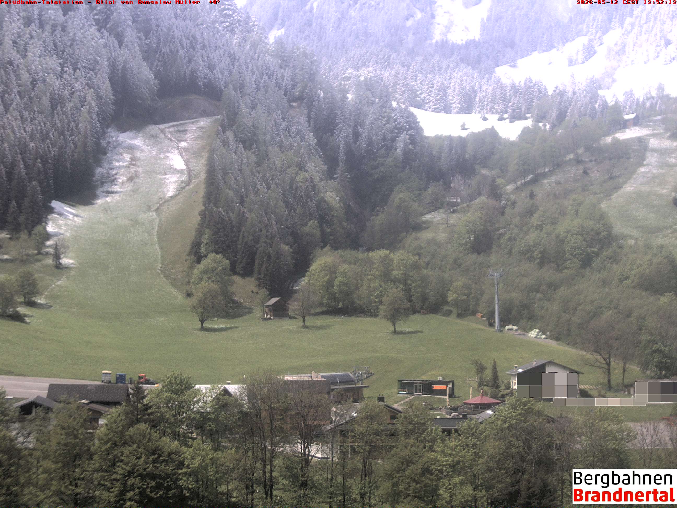 Blick auf Palüdbahn von Bungalow Müller