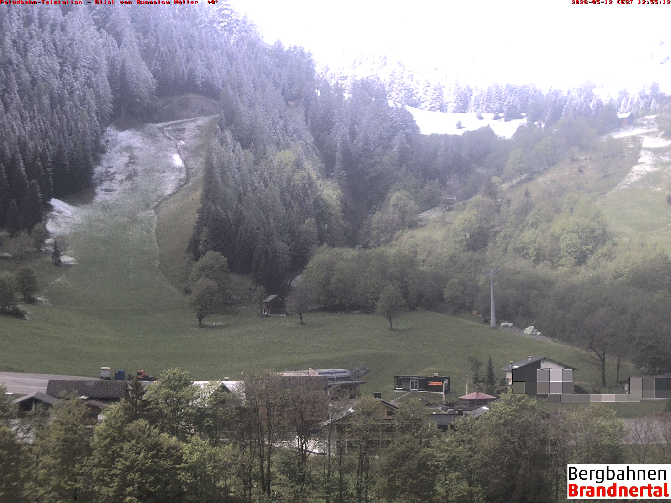 Blick auf Palüdbahn von Bungalow Müller