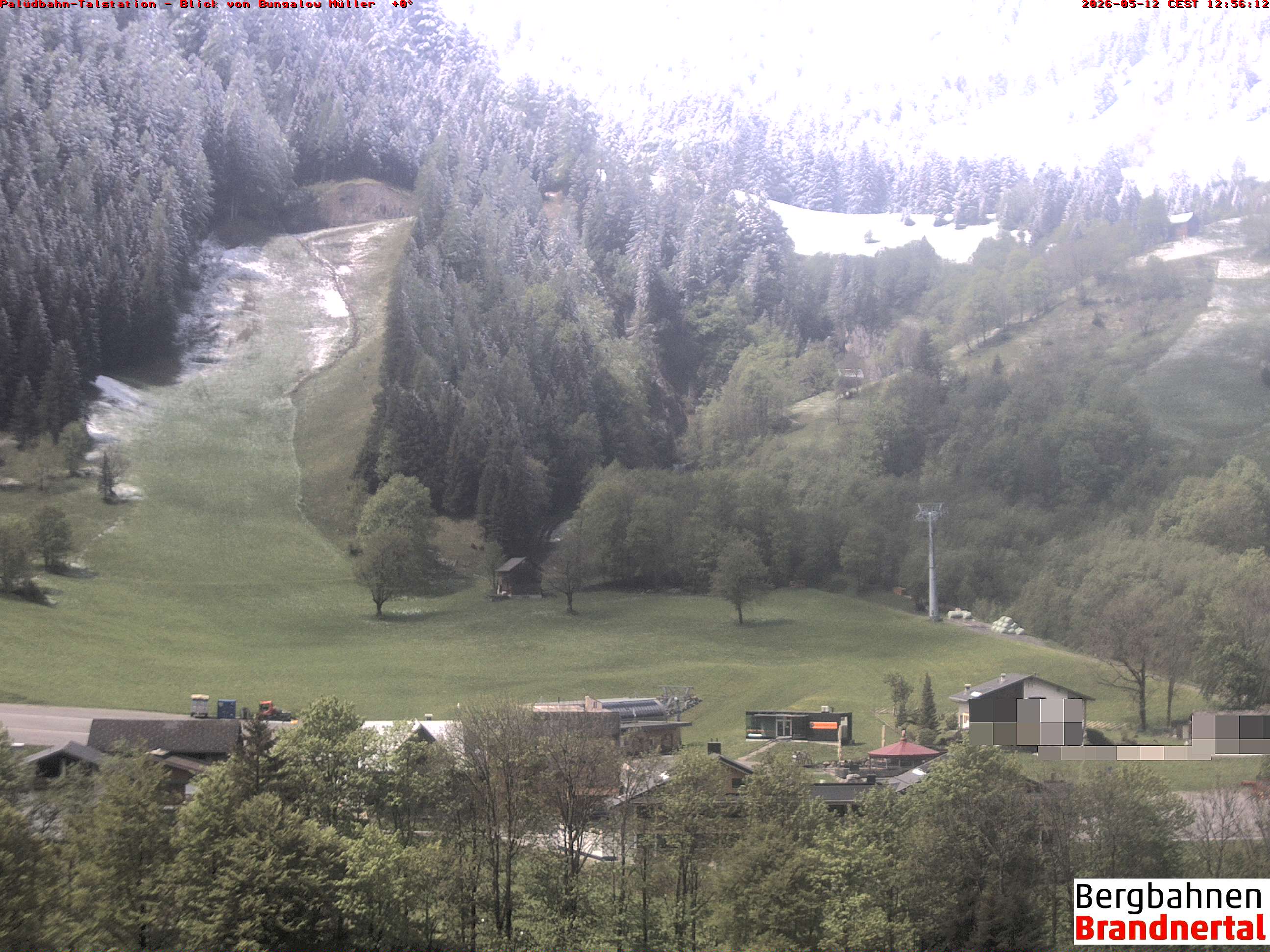 Blick auf Palüdbahn von Bungalow Müller