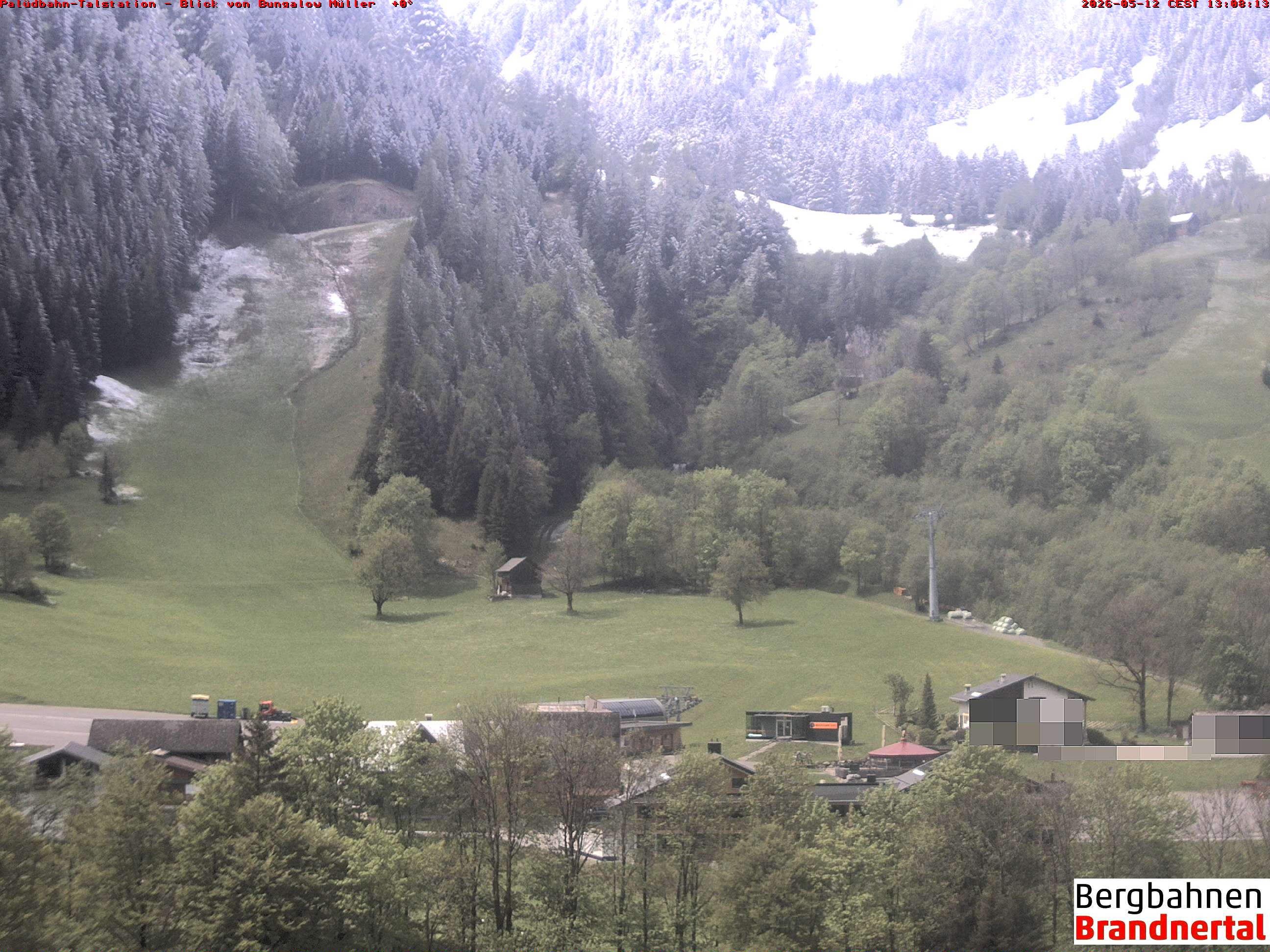 Blick auf Palüdbahn von Bungalow Müller