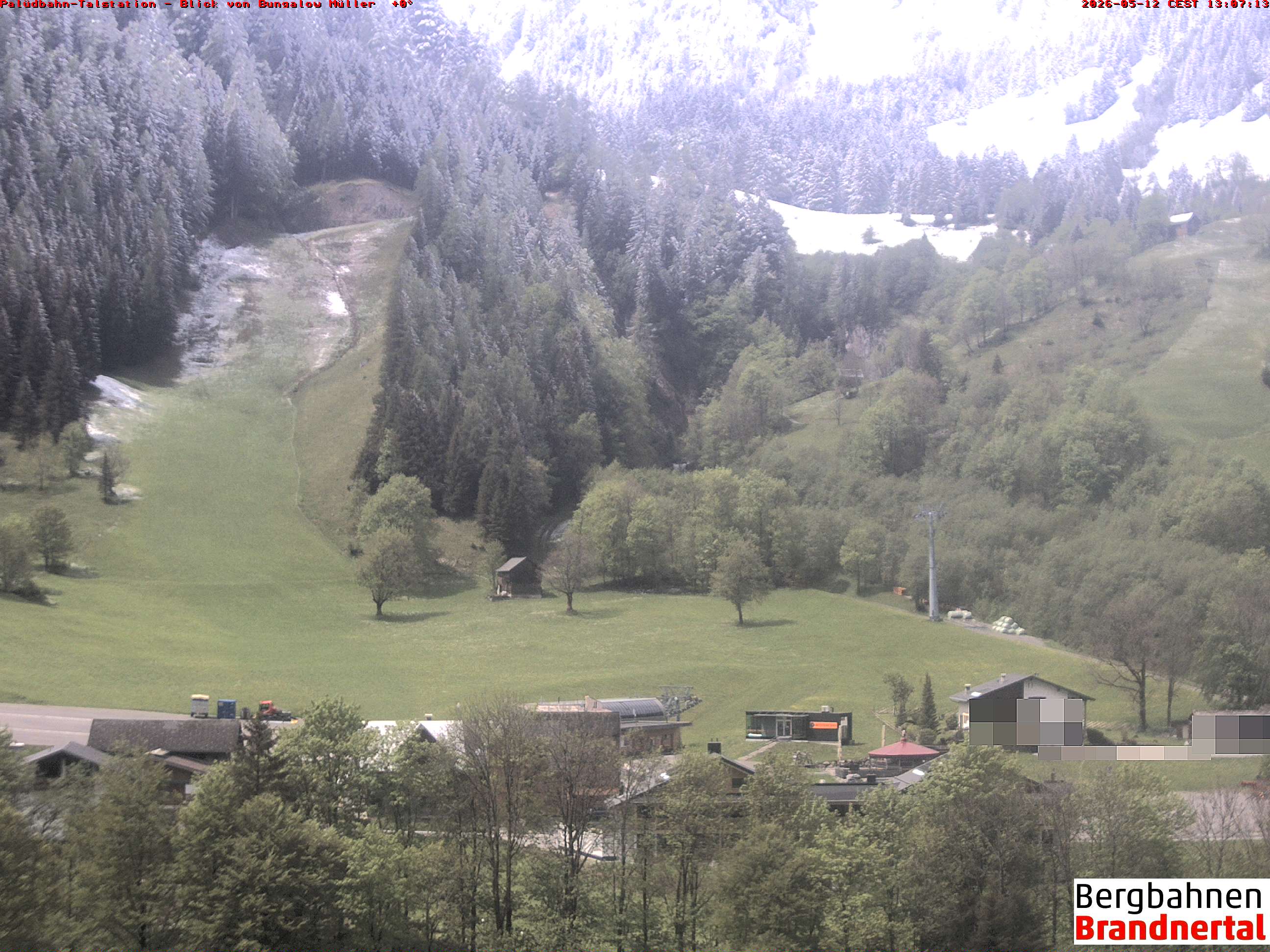 Blick auf Palüdbahn von Bungalow Müller