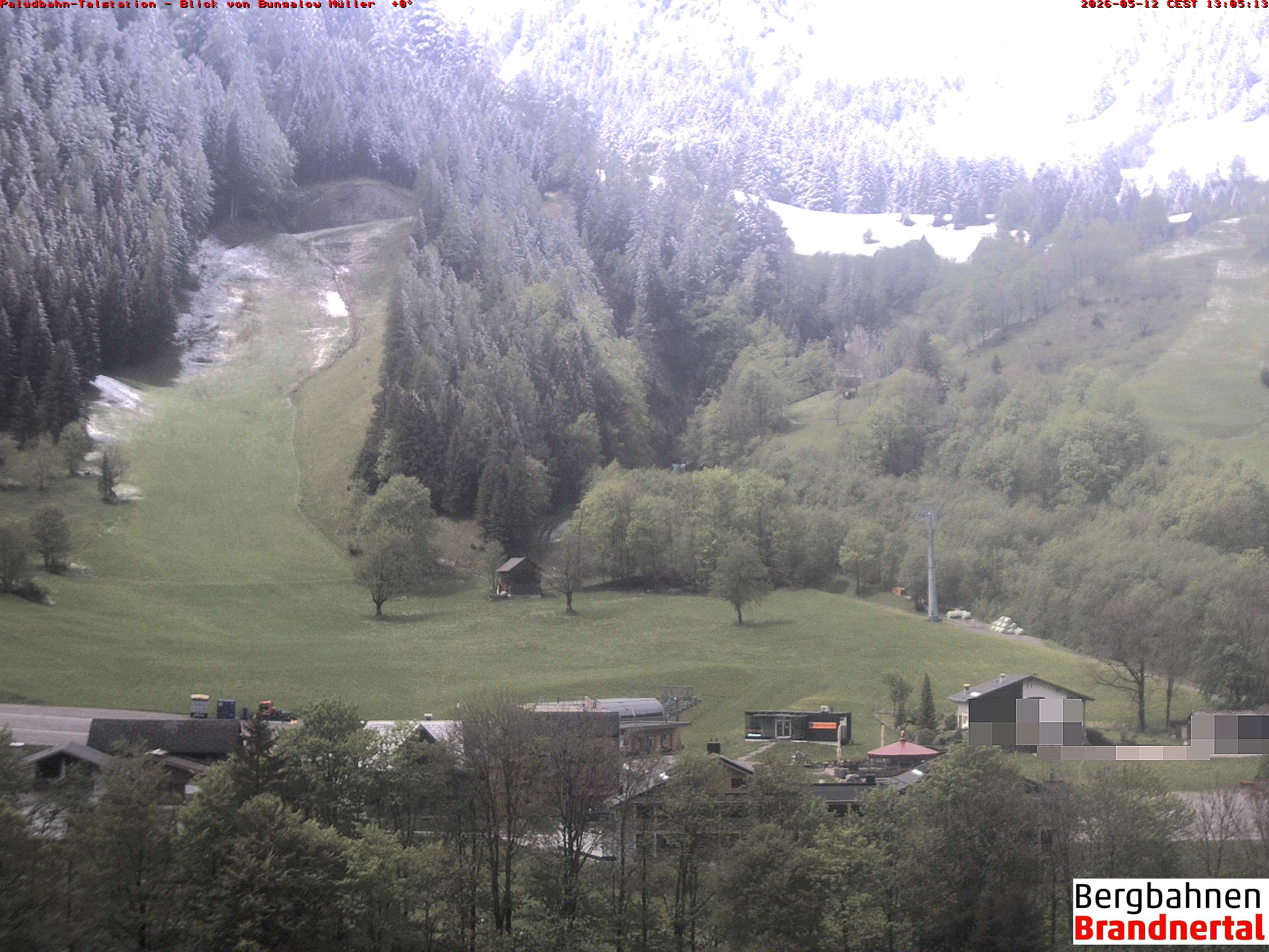 Blick auf Palüdbahn von Bungalow Müller