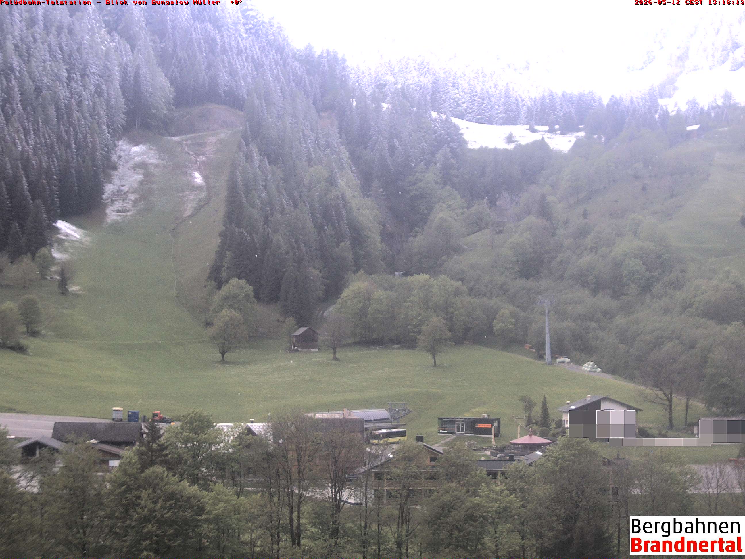 Blick auf Palüdbahn von Bungalow Müller
