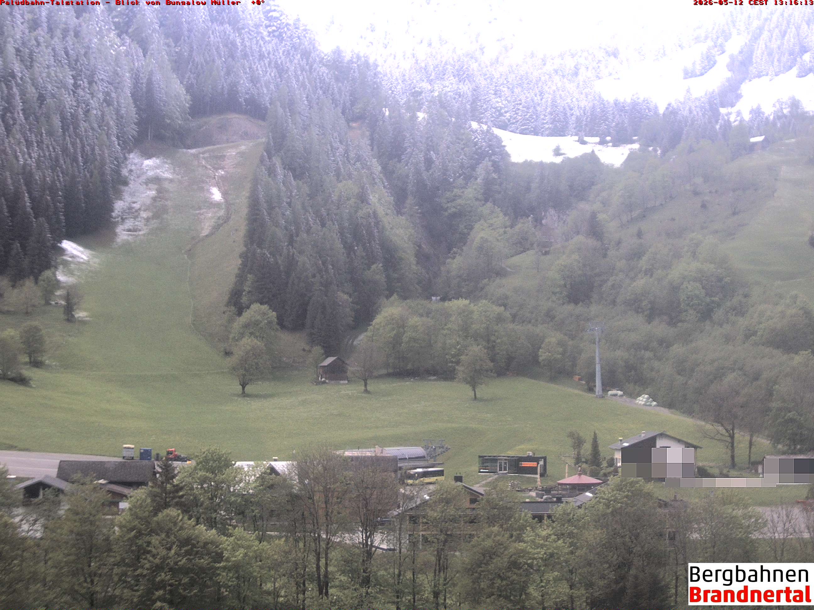 Blick auf Palüdbahn von Bungalow Müller