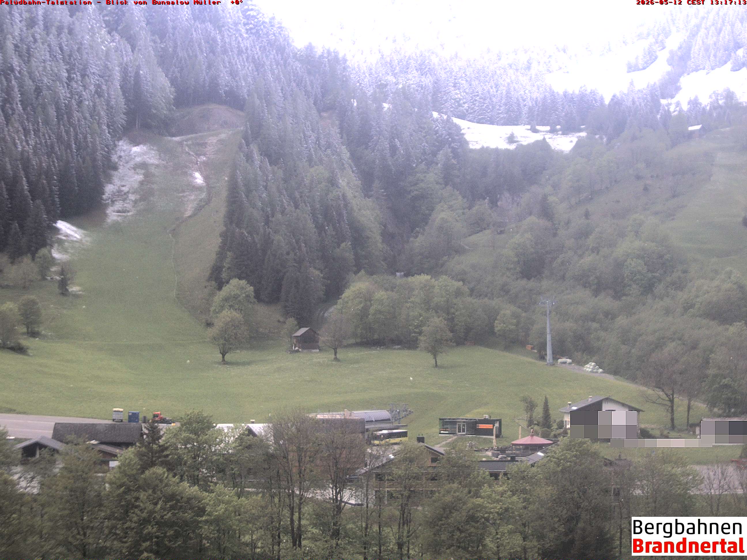 Blick auf Palüdbahn von Bungalow Müller