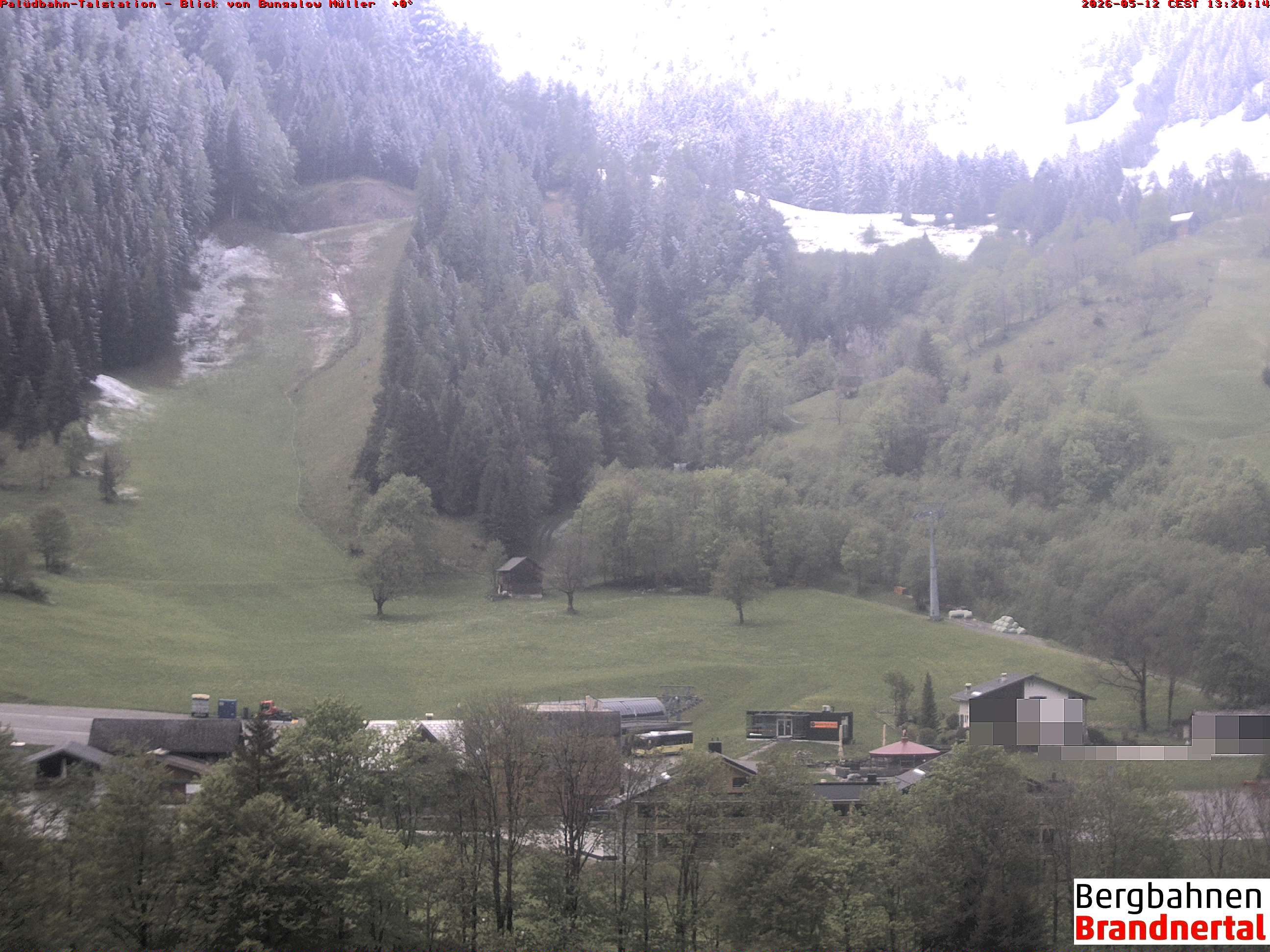 Blick auf Palüdbahn von Bungalow Müller