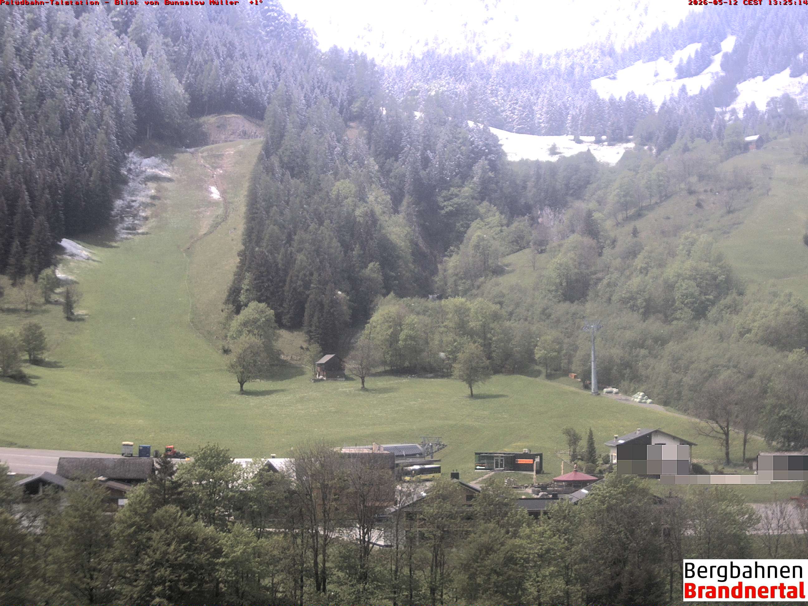 Blick auf Palüdbahn von Bungalow Müller