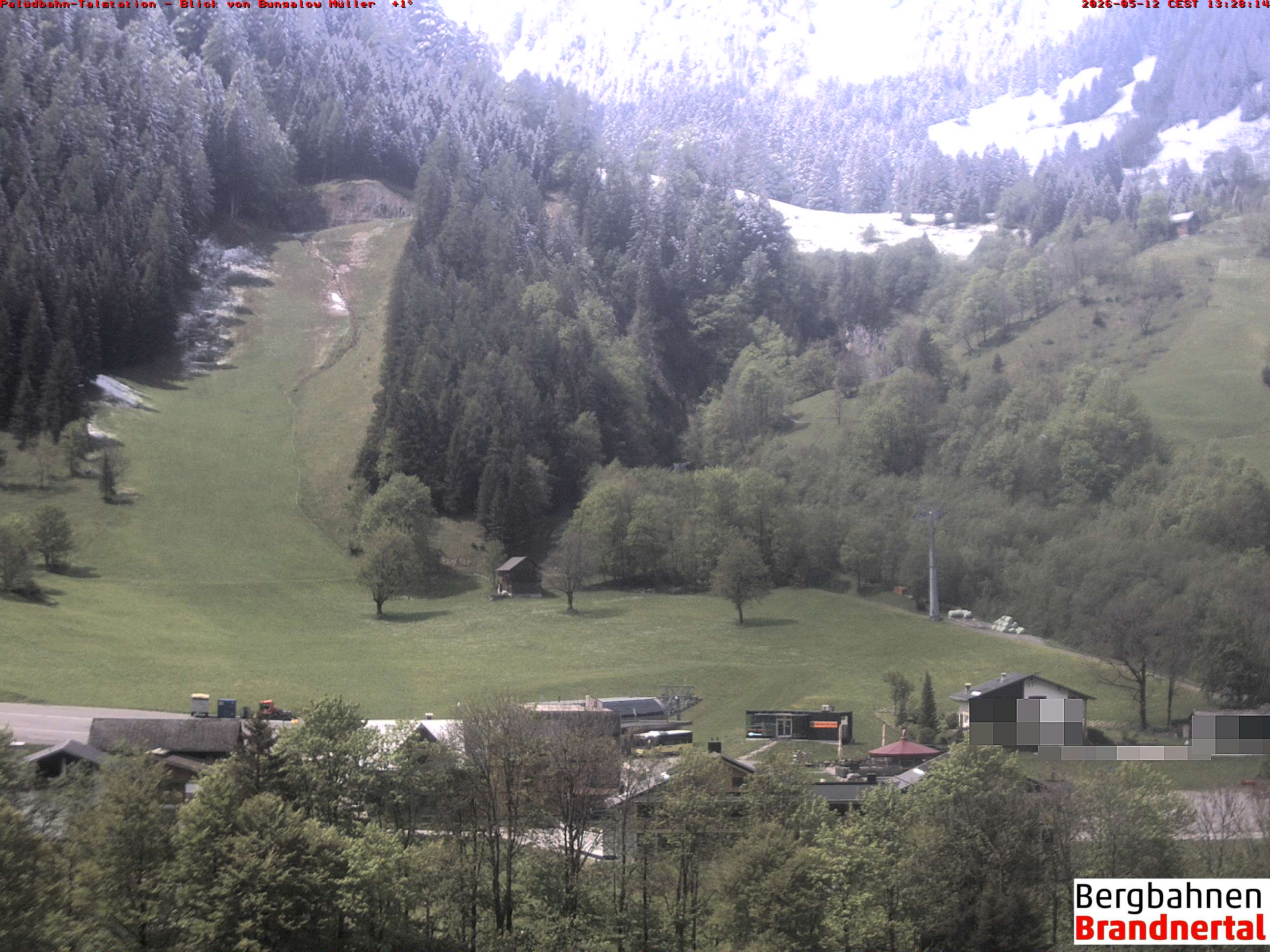 Blick auf Palüdbahn von Bungalow Müller