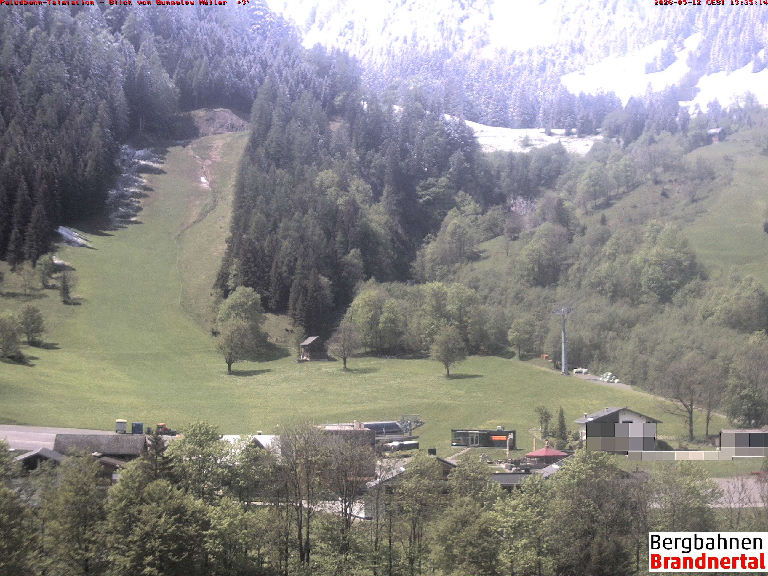 Blick auf Palüdbahn von Bungalow Müller