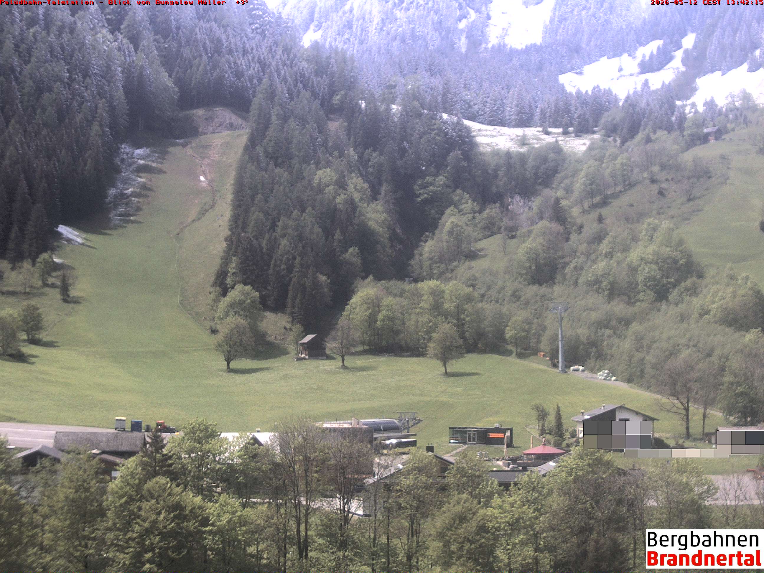 Blick auf Palüdbahn von Bungalow Müller