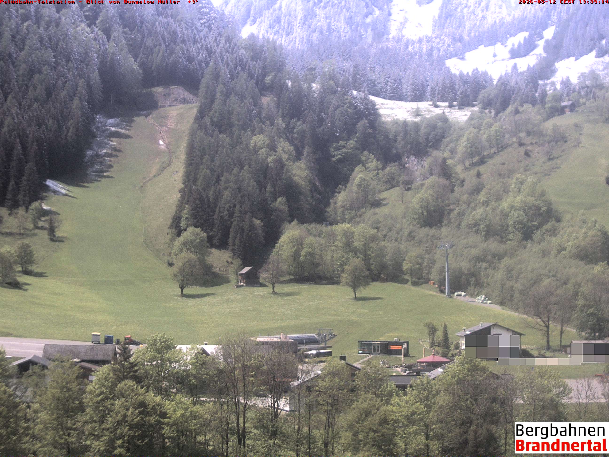 Blick auf Palüdbahn von Bungalow Müller