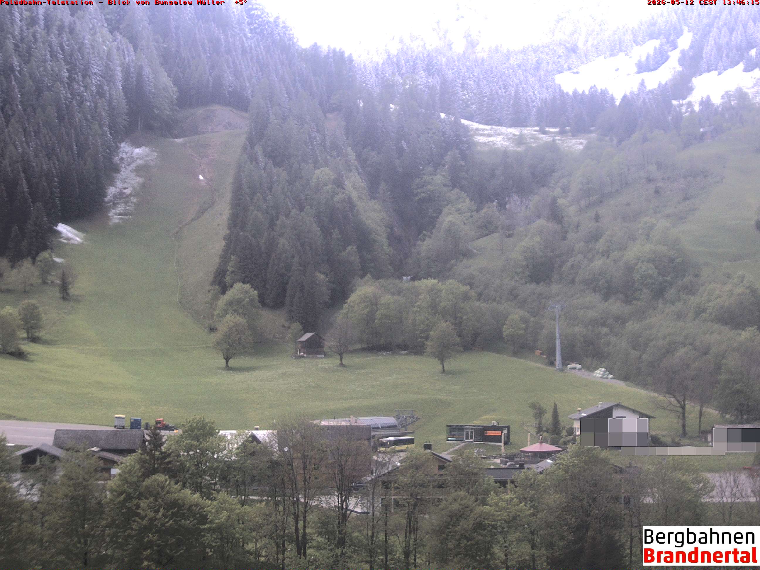 Blick auf Palüdbahn von Bungalow Müller