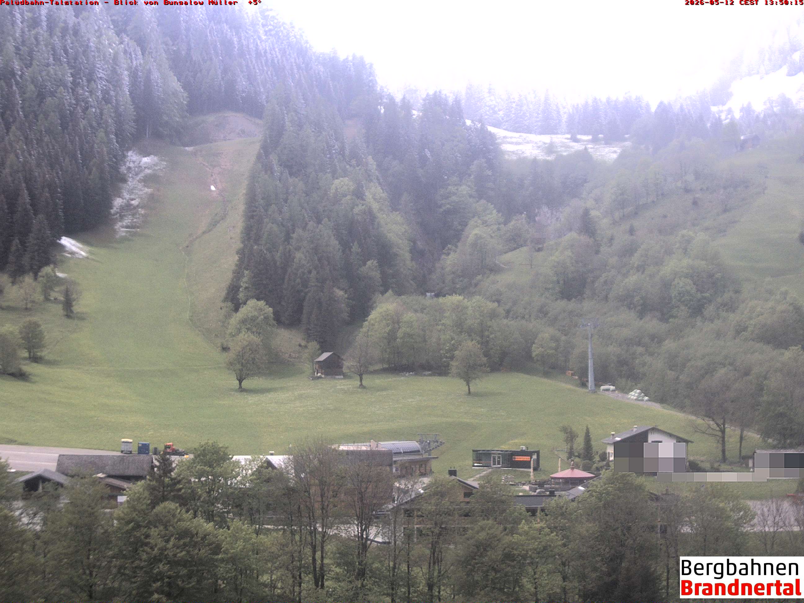 Blick auf Palüdbahn von Bungalow Müller