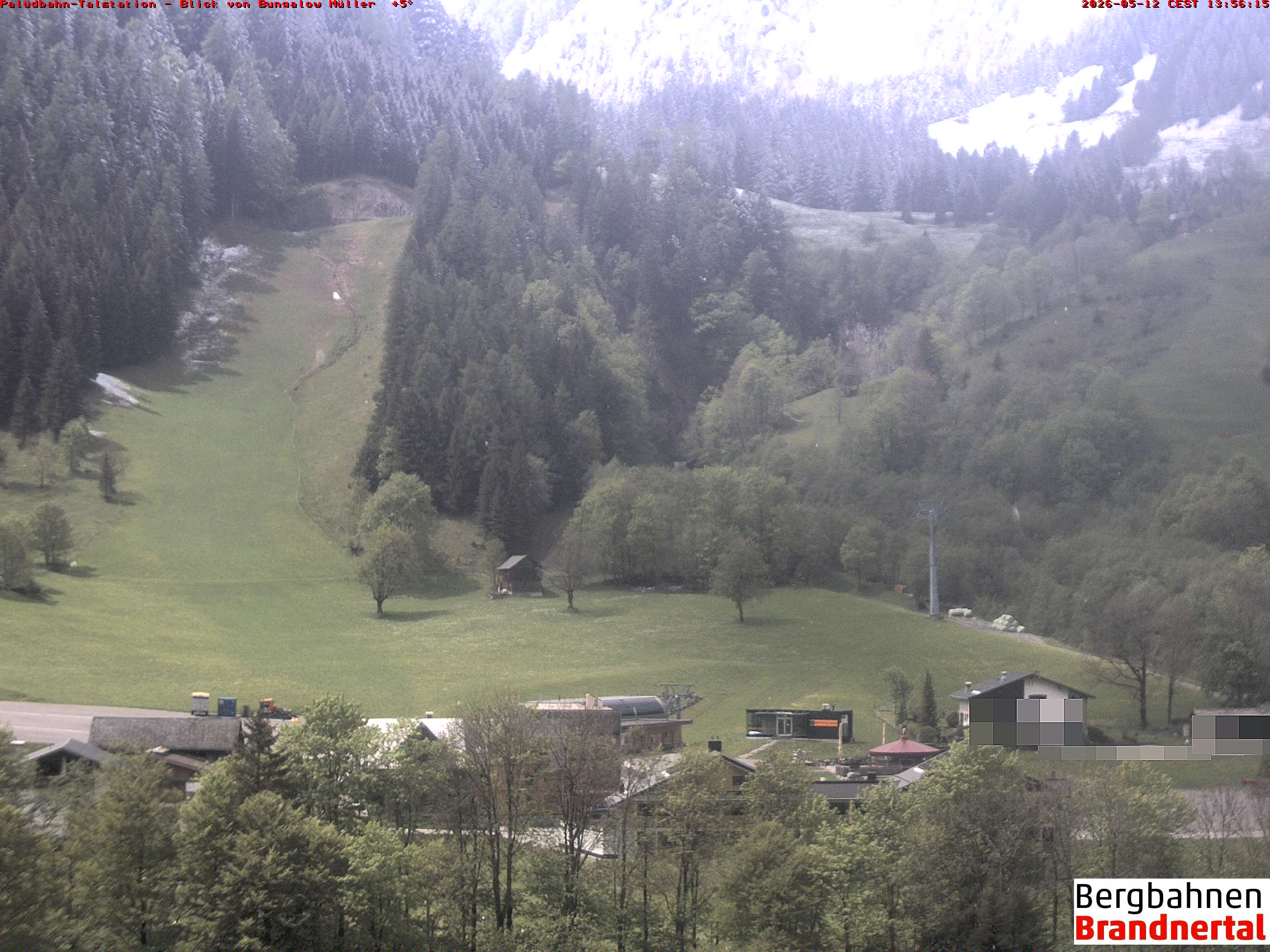 Blick auf Palüdbahn von Bungalow Müller