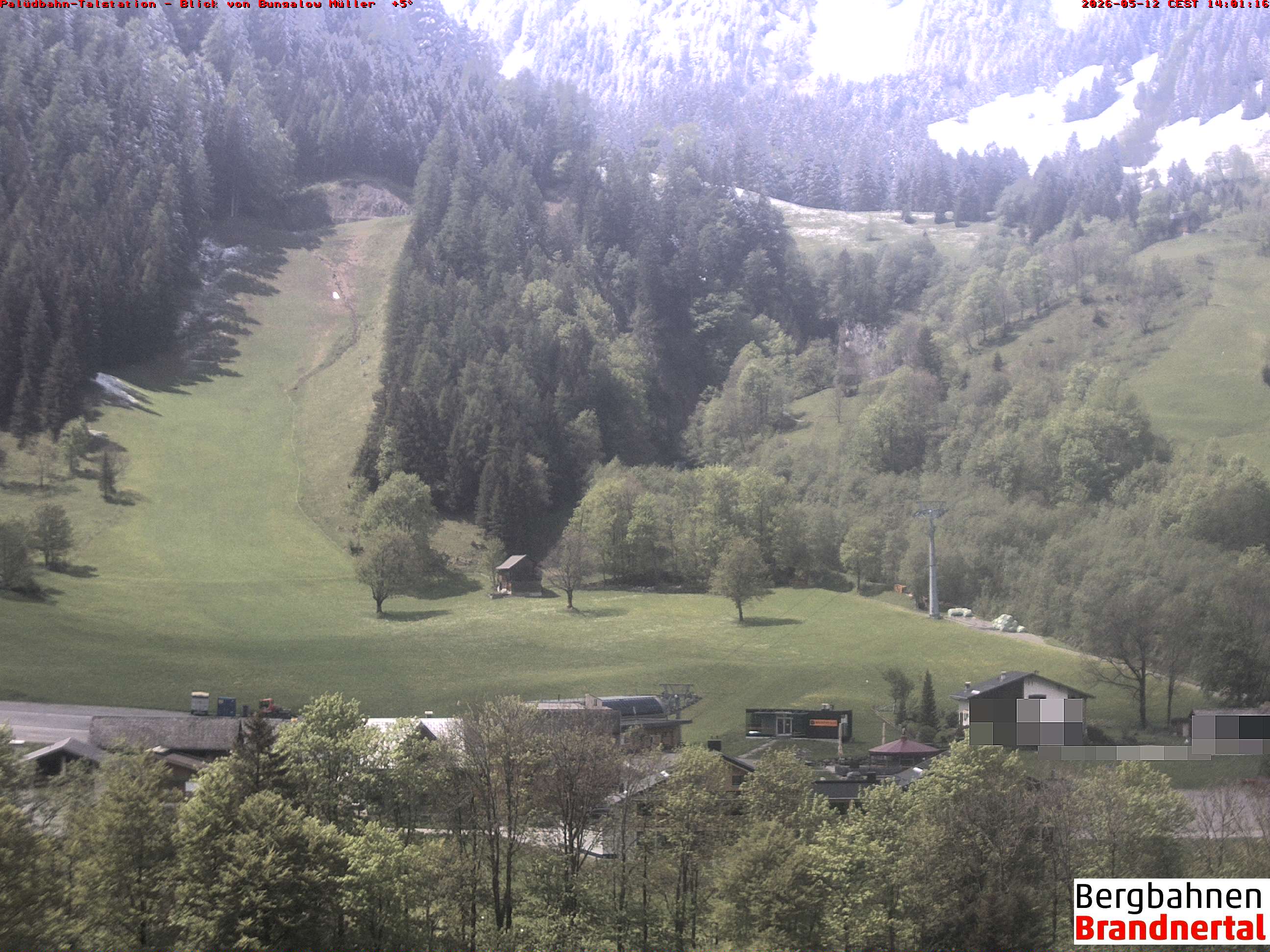 Blick auf Palüdbahn von Bungalow Müller