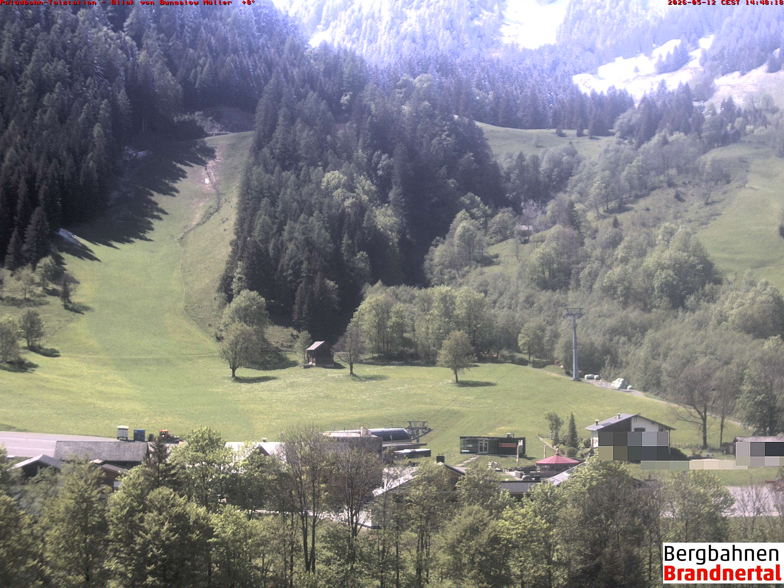 Blick auf Palüdbahn von Bungalow Müller