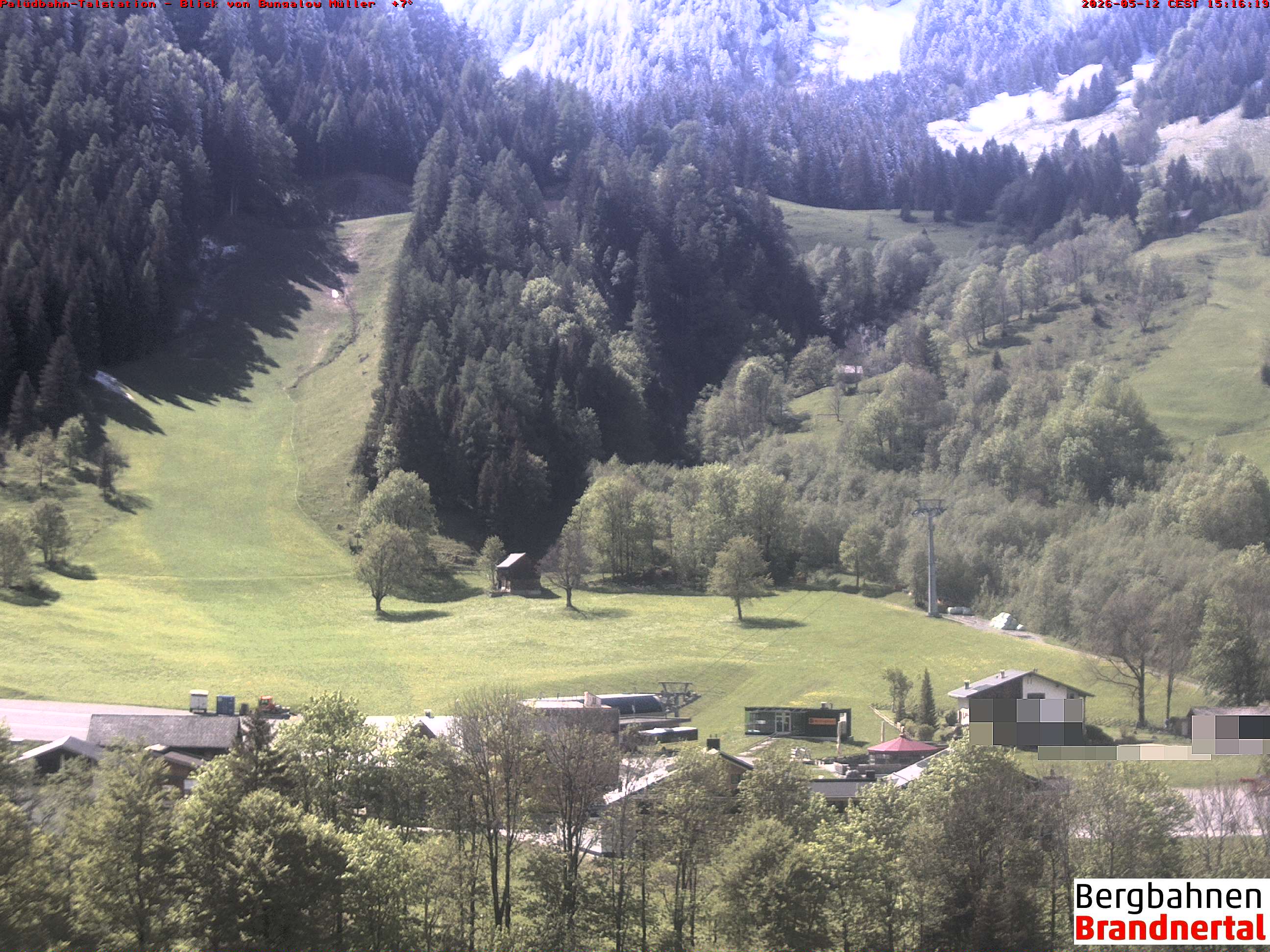 Blick auf Palüdbahn von Bungalow Müller