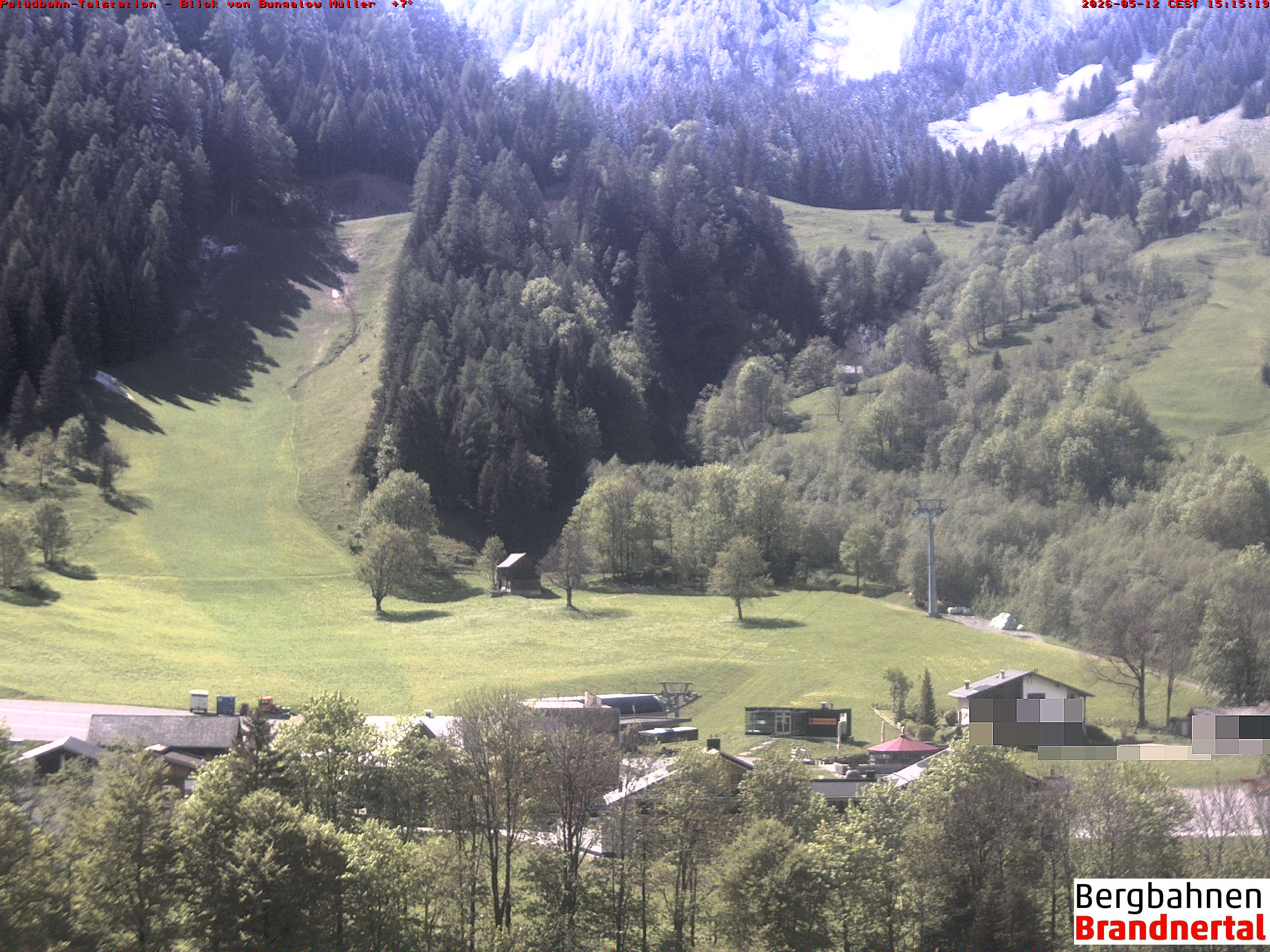 Blick auf Palüdbahn von Bungalow Müller