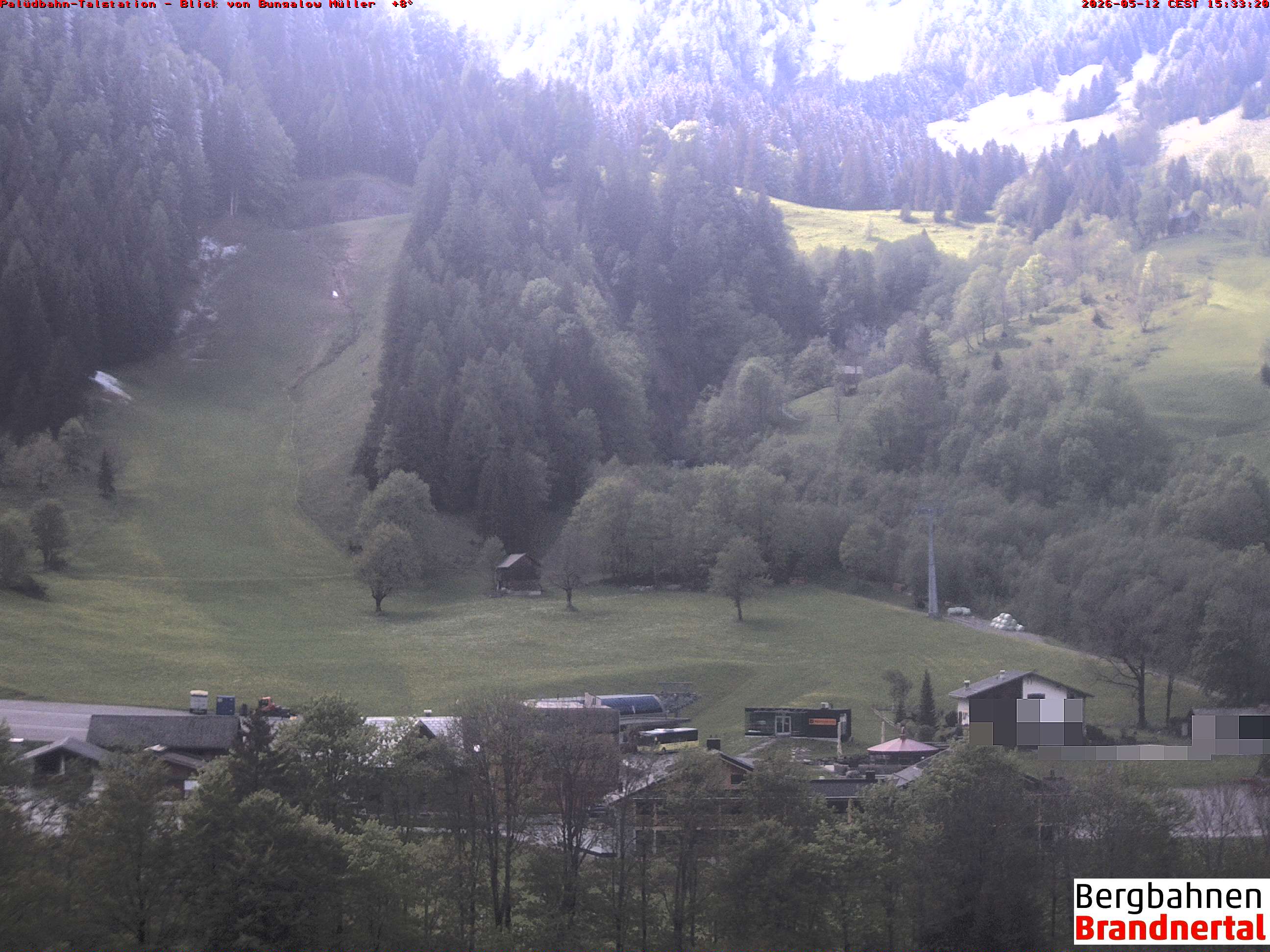 Blick auf Palüdbahn von Bungalow Müller
