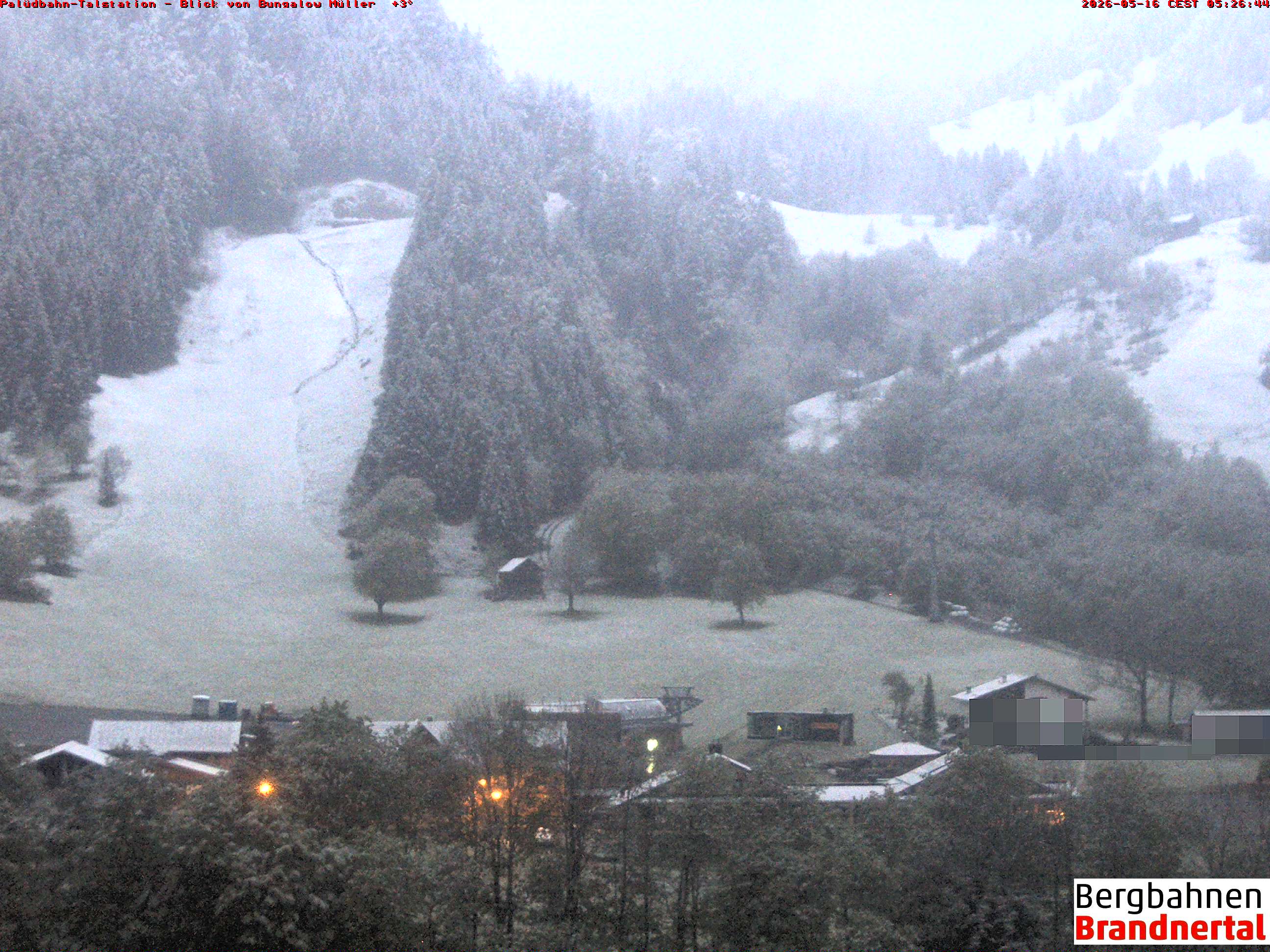 Blick auf Palüdbahn von Bungalow Müller