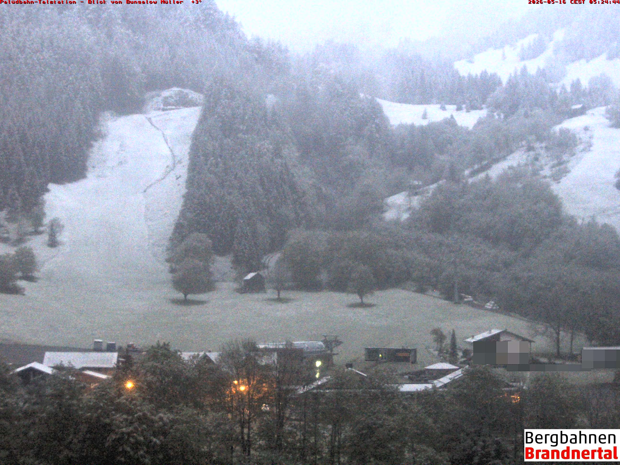 Blick auf Palüdbahn von Bungalow Müller
