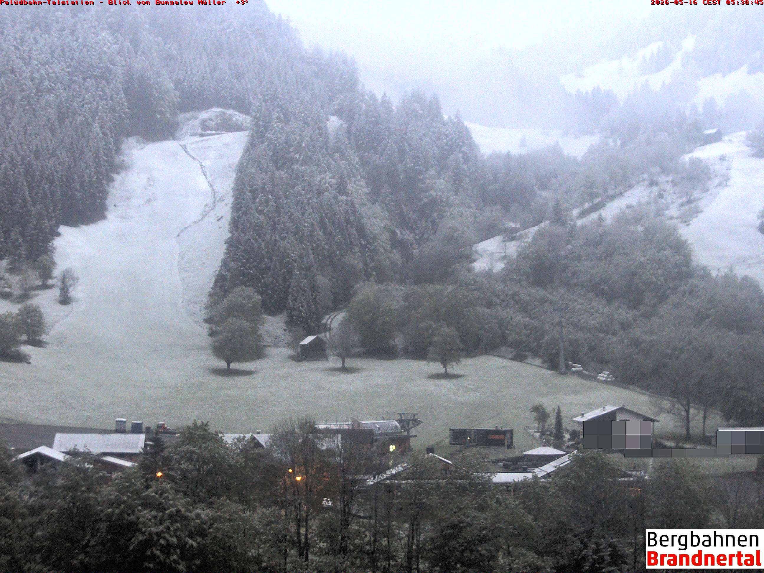 Blick auf Palüdbahn von Bungalow Müller