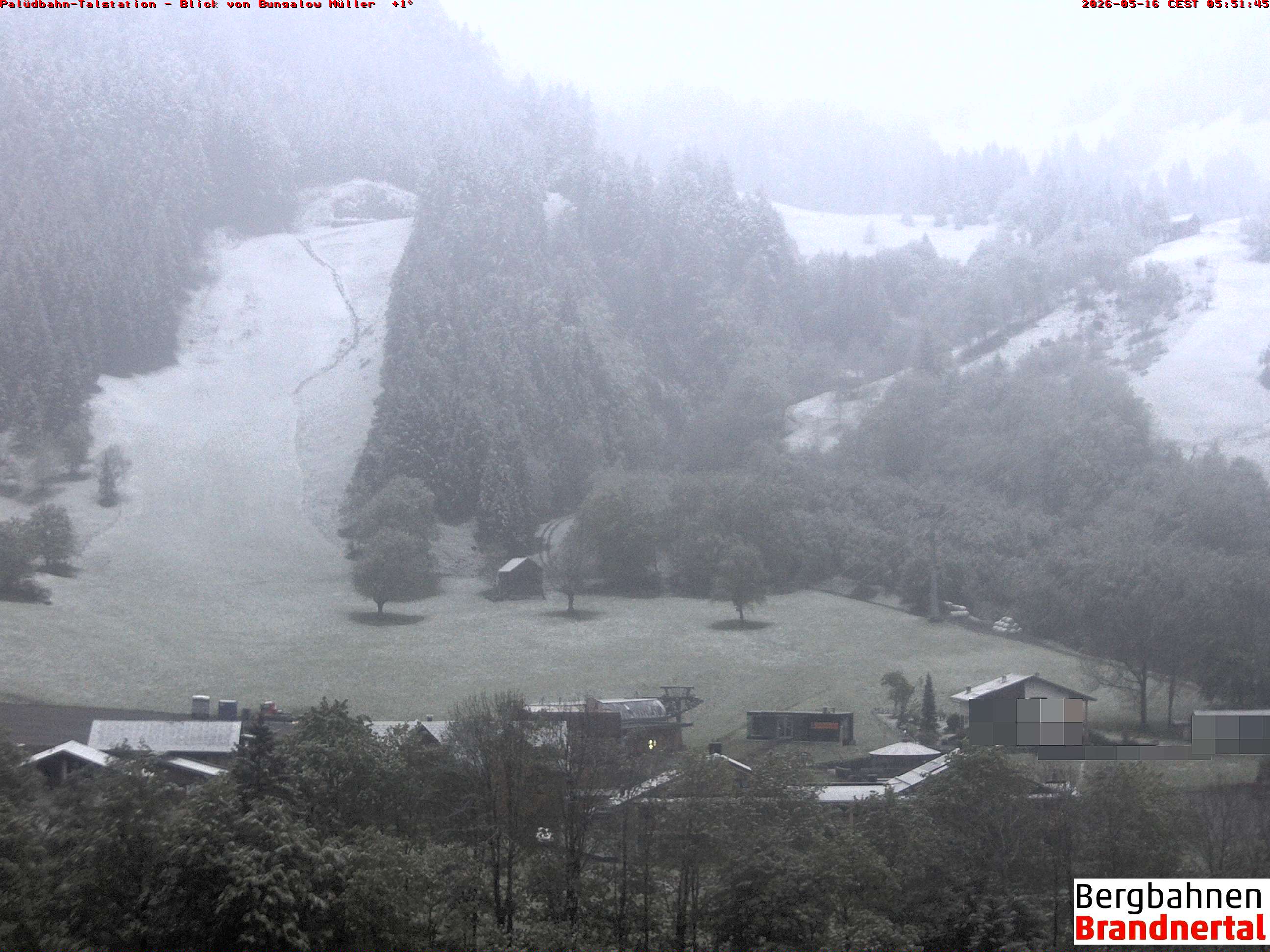 Blick auf Palüdbahn von Bungalow Müller