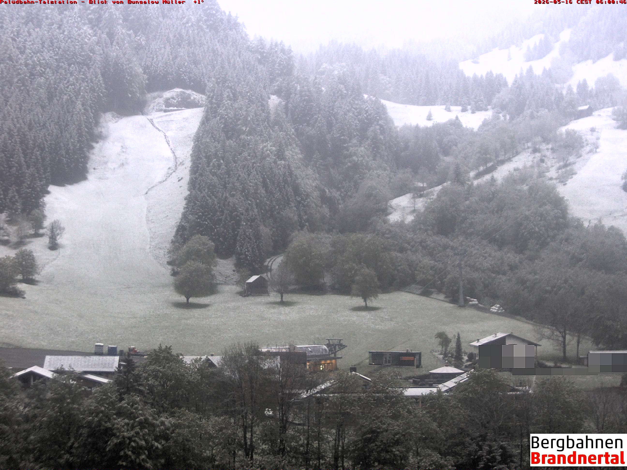 Blick auf Palüdbahn von Bungalow Müller