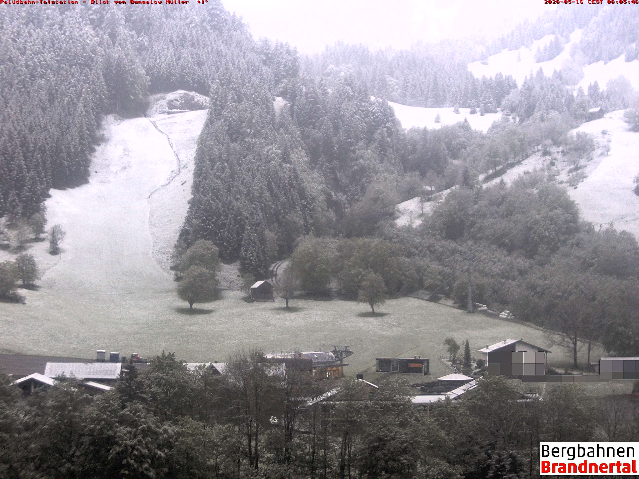 Blick auf Palüdbahn von Bungalow Müller