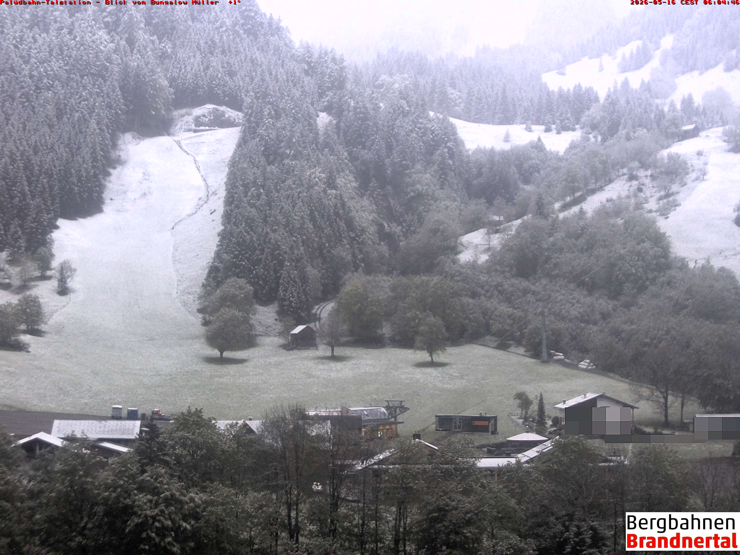 Blick auf Palüdbahn von Bungalow Müller