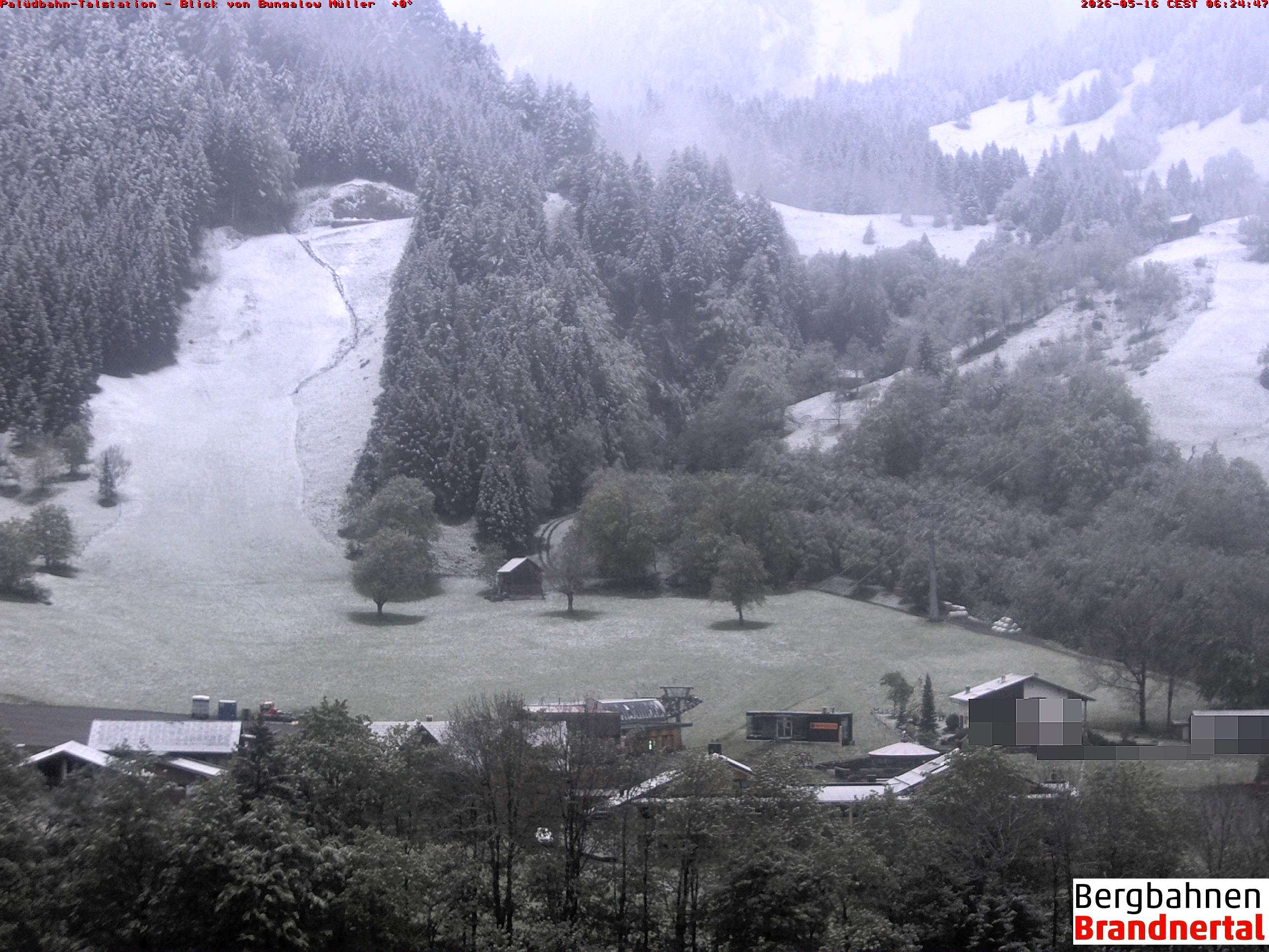 Blick auf Palüdbahn von Bungalow Müller