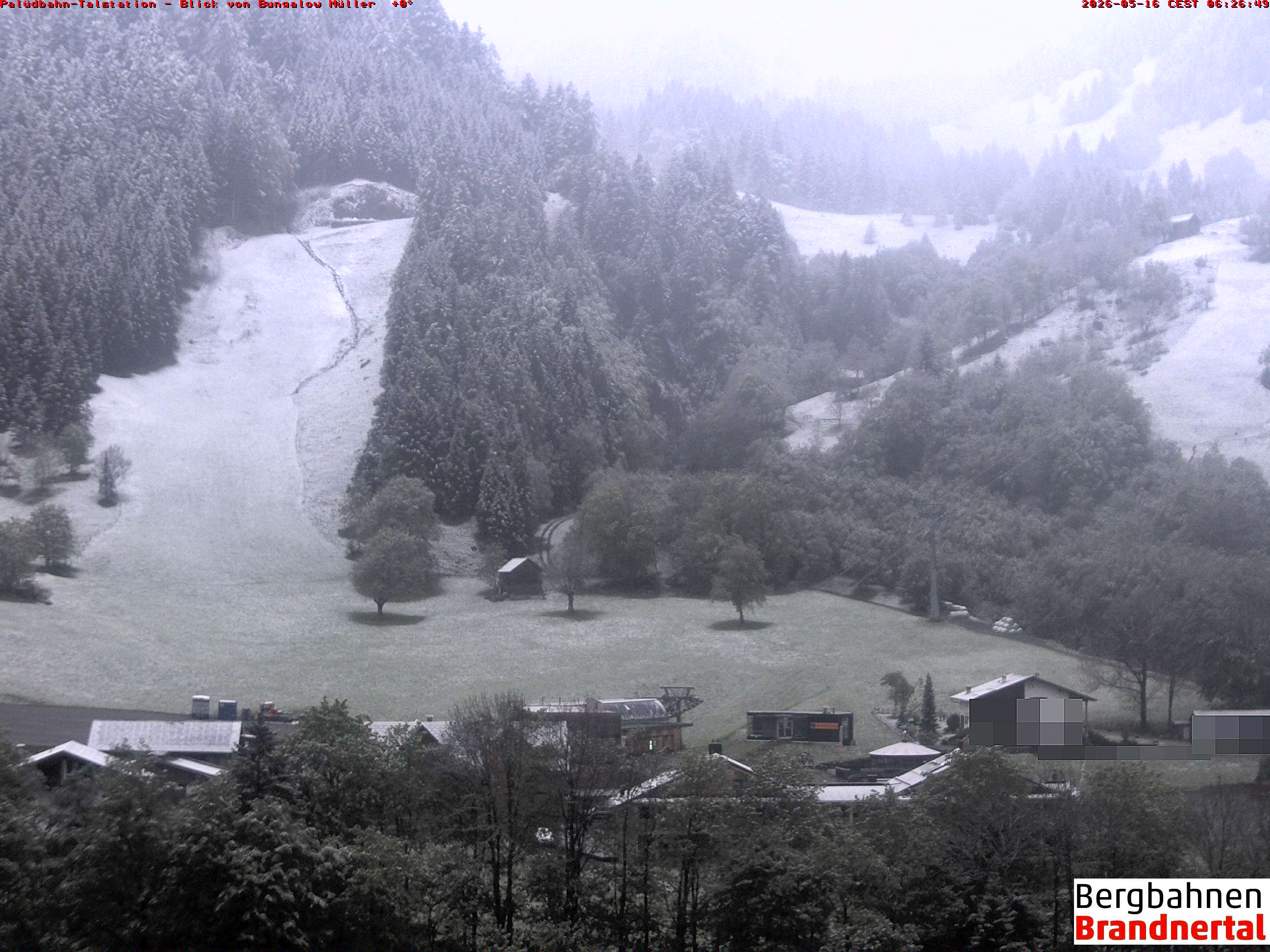 Blick auf Palüdbahn von Bungalow Müller