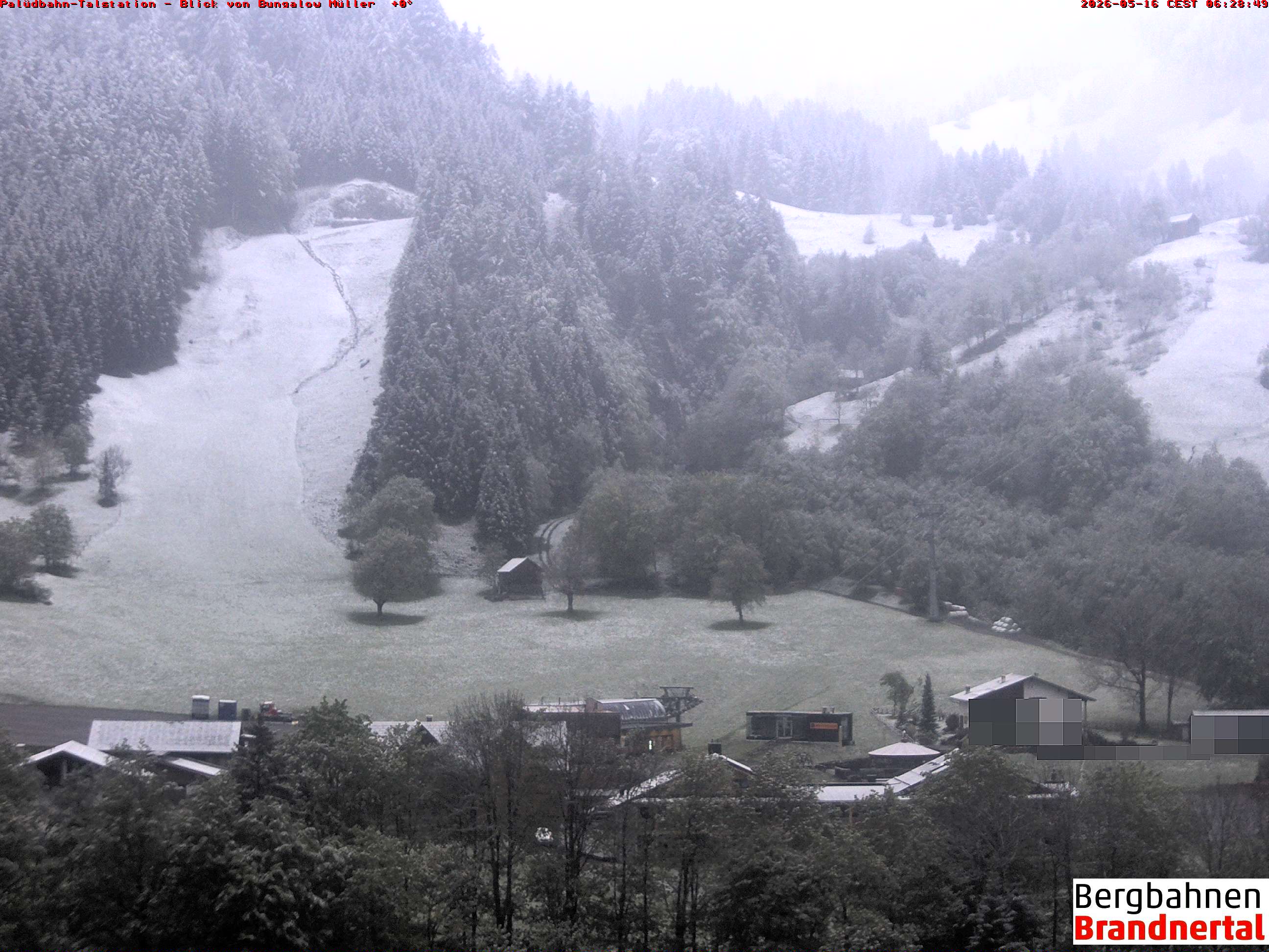 Blick auf Palüdbahn von Bungalow Müller