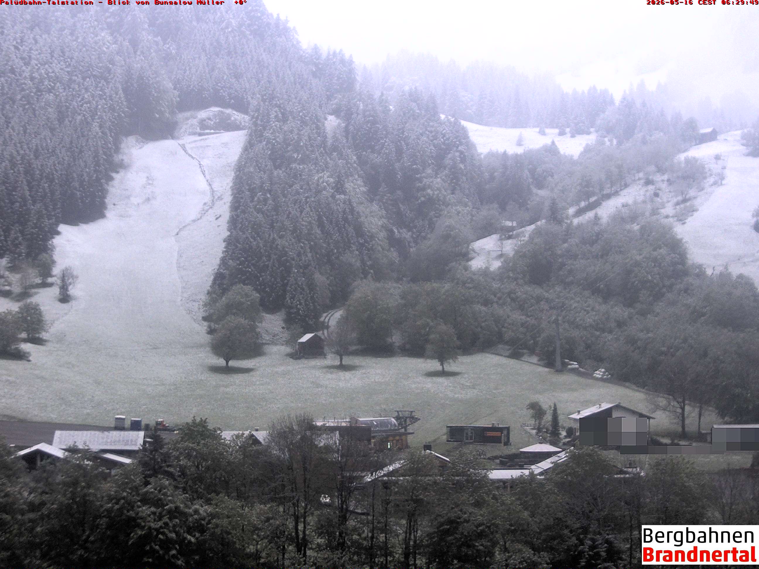 Blick auf Palüdbahn von Bungalow Müller