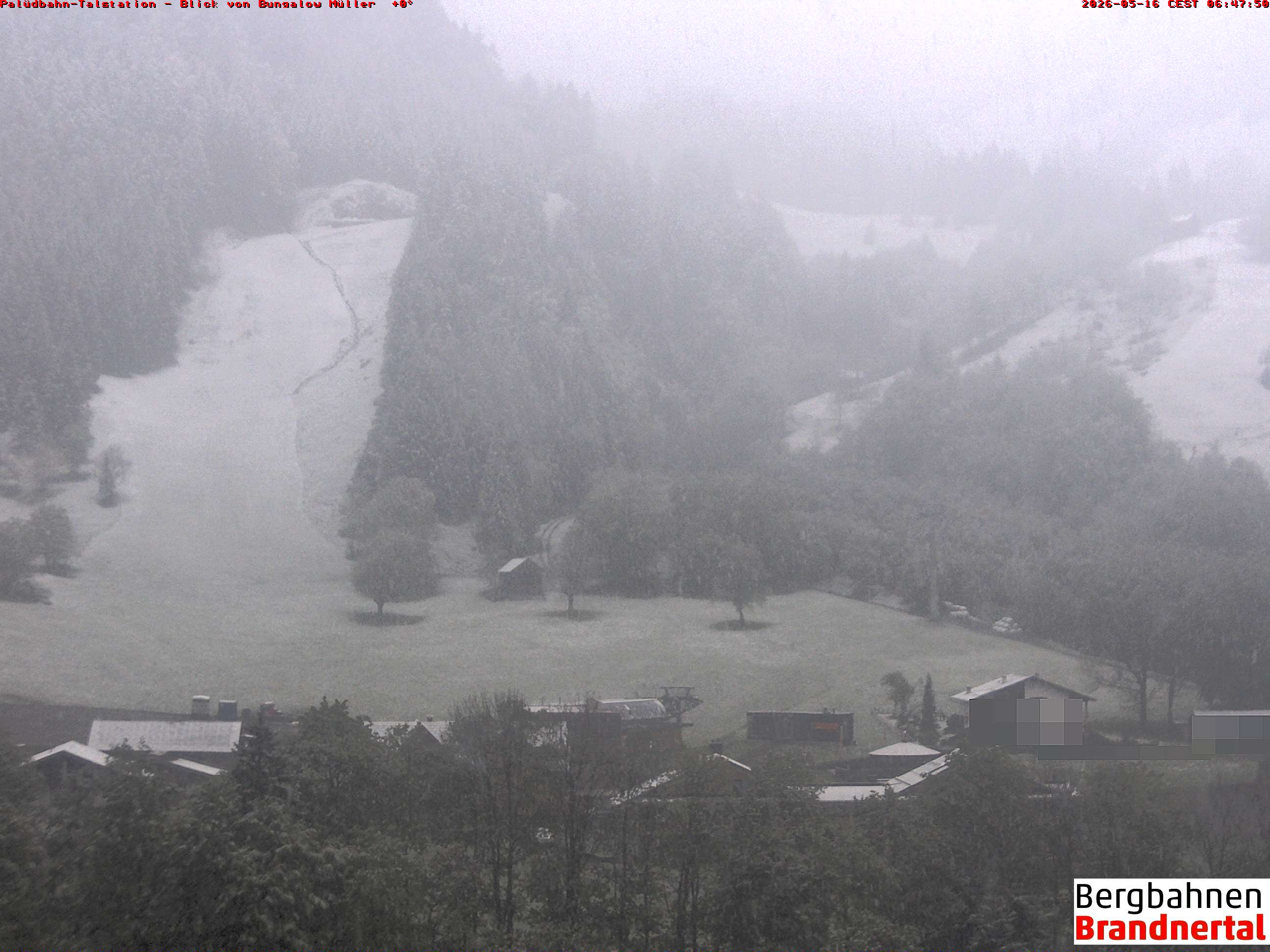 Blick auf Palüdbahn von Bungalow Müller