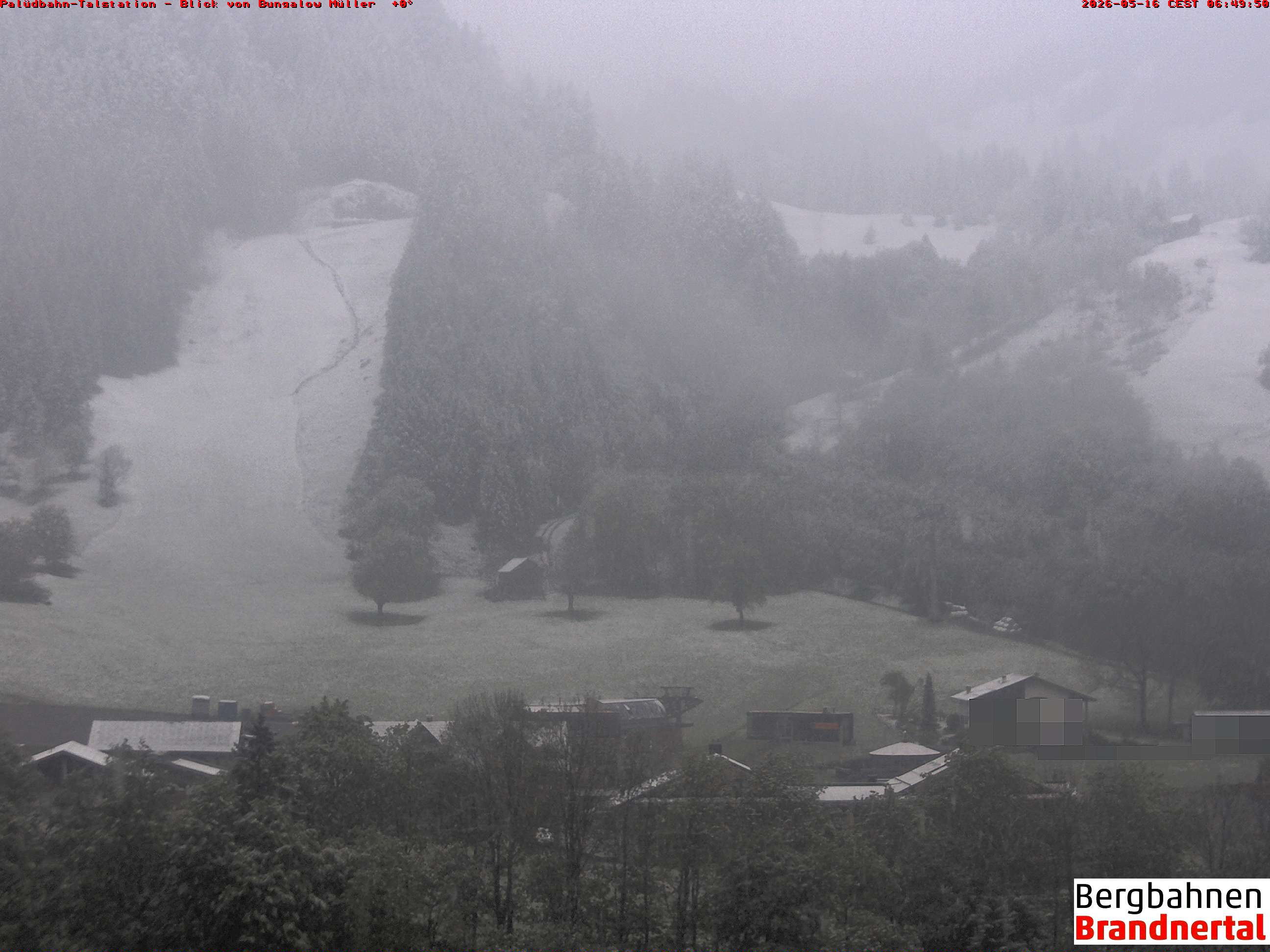 Blick auf Palüdbahn von Bungalow Müller