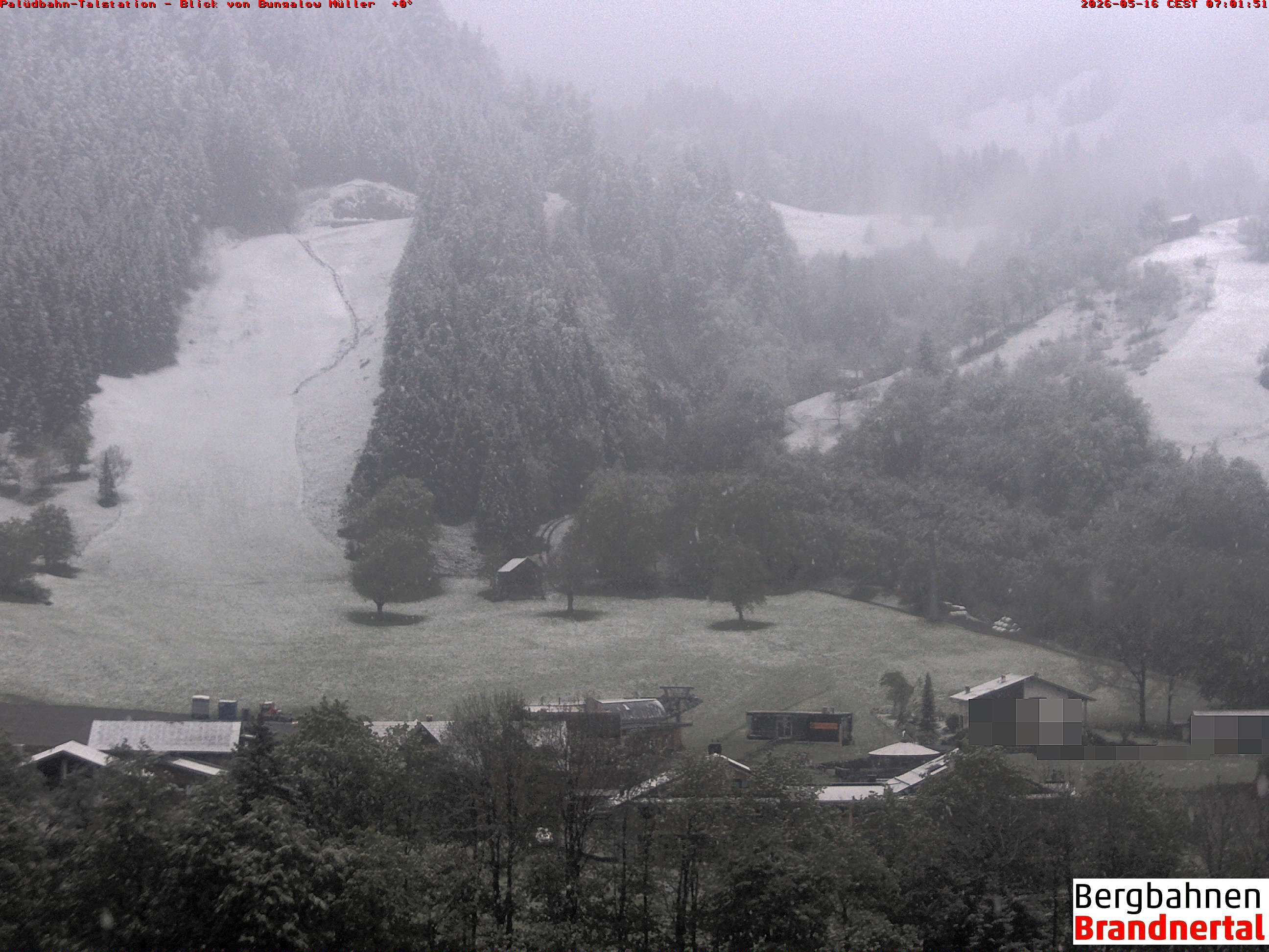Blick auf Palüdbahn von Bungalow Müller